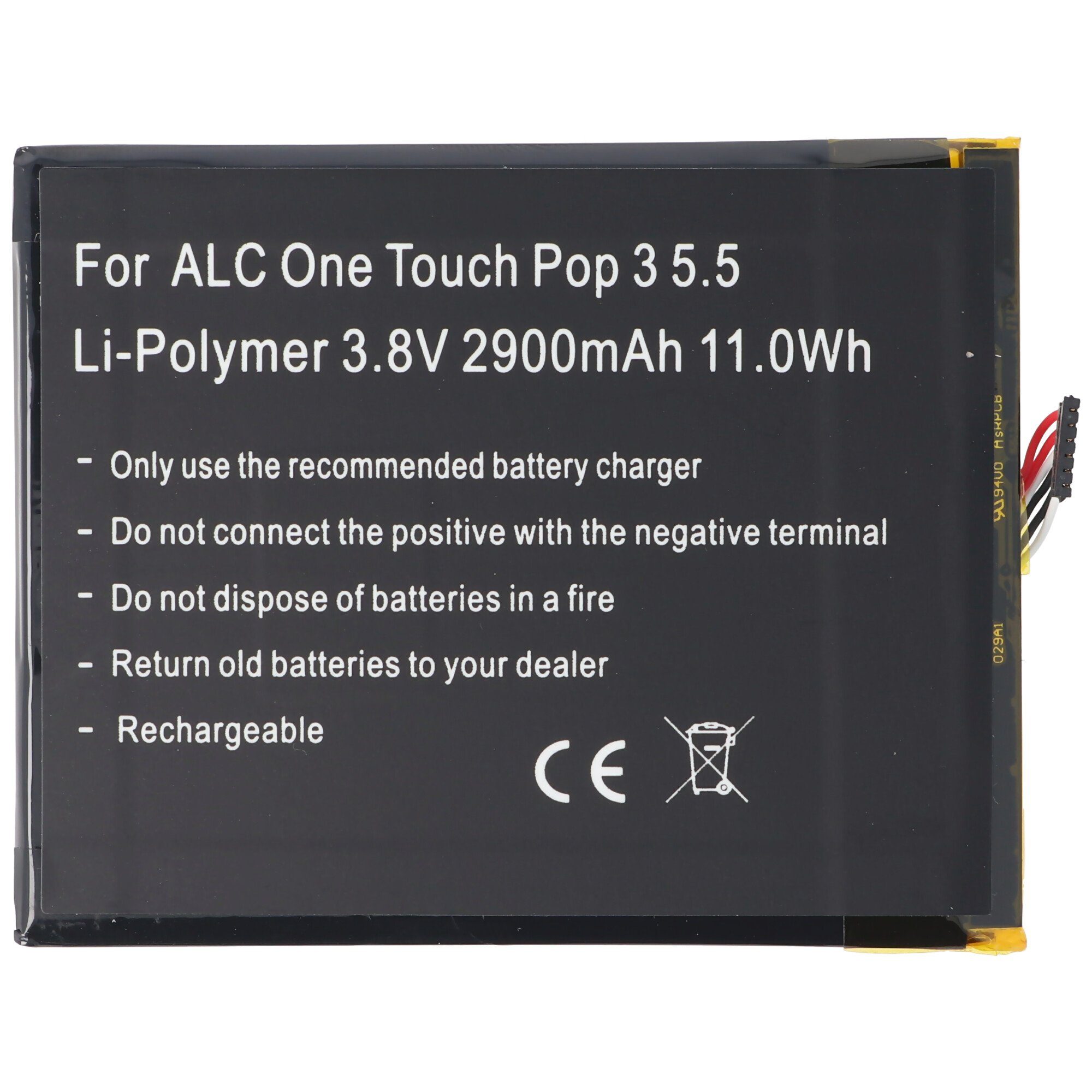 AccuCell Akku passend für Alcatel One Touch Pop 3 5.5, OT-5025 ...