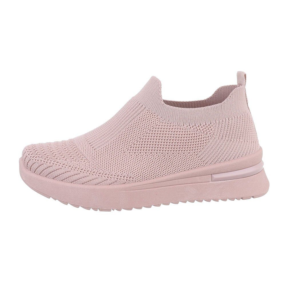 Ital-Design Damen Low-Top Freizeit Sneaker (85878486) Keilabsatz/Wedge Snea günstig online kaufen