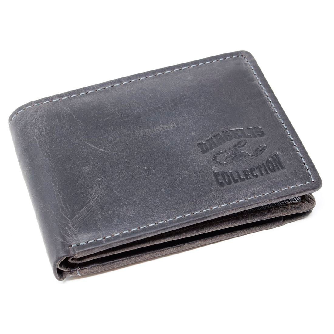Herren mit RFID SHG Brieftasche Portemonnaie, Schutz Münzfach Geldbörse Männerbörse Lederbörse Börse Leder