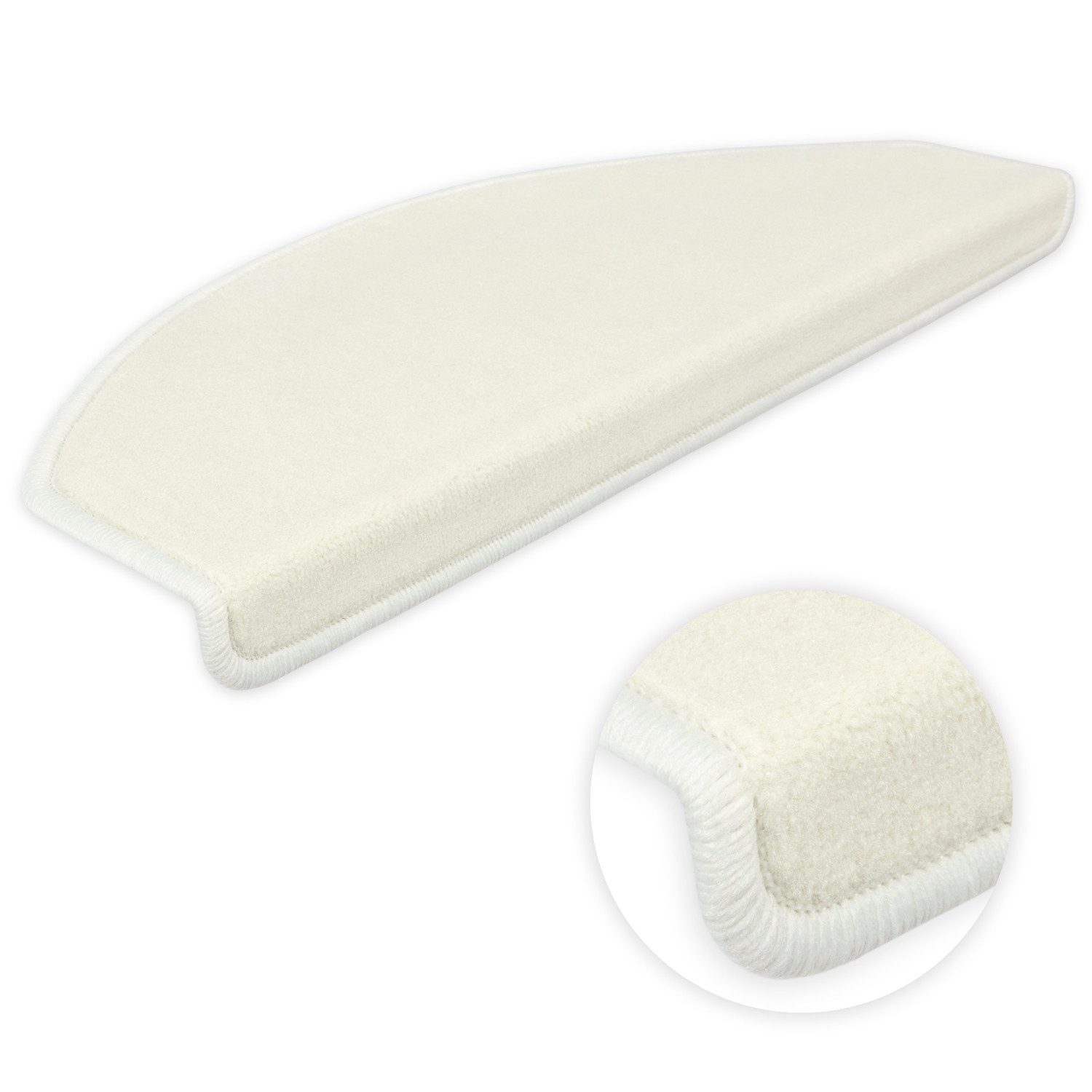 Metzker® Stufenmatte Stufenmatten Vorwerk Uni Halbrund Einzeln und SparSet' günstig online kaufen