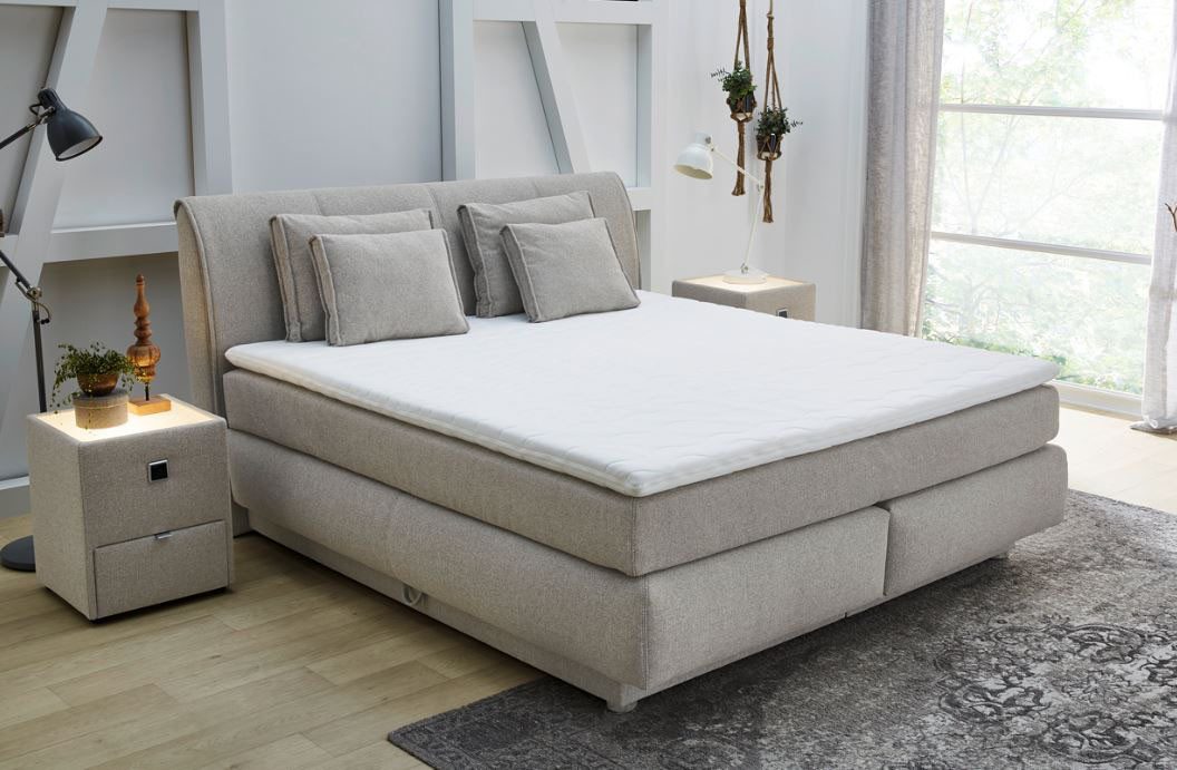 Boxspringbett "Carla", OTTOs Choice! Topseller, wahlweise mit oder ohne Bettkasten