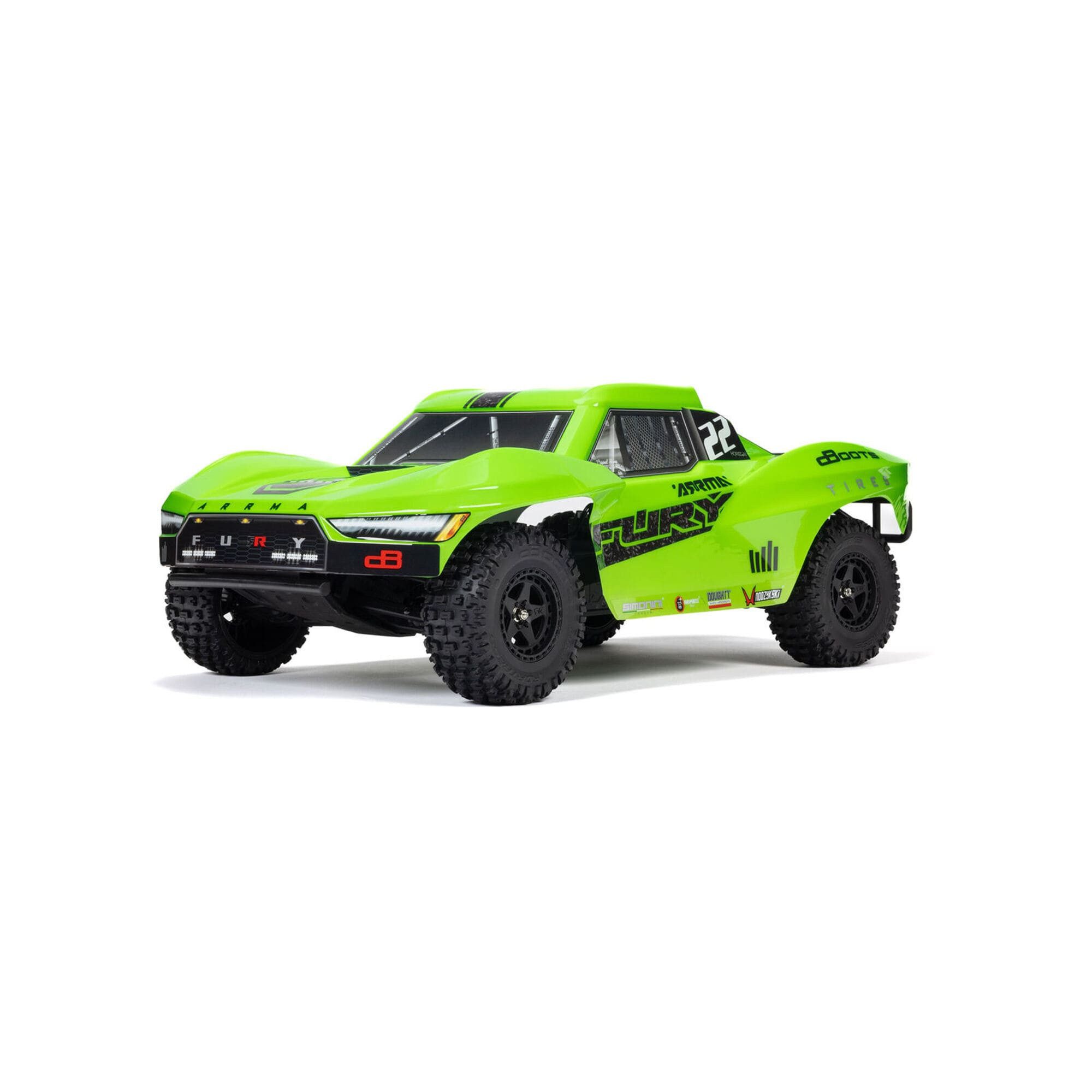 RC-Buggy Arrma 1:10 FURY MEGA 550 Brushed 2WD Short Course Truck RTR – RC-Offro