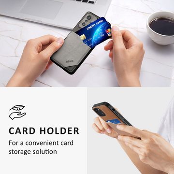 kalibri Handyhülle Hülle für Xiaomi 11T / 11T Pro, Handyhülle Handy Cover - Kunstleder Case mit Kartenfach