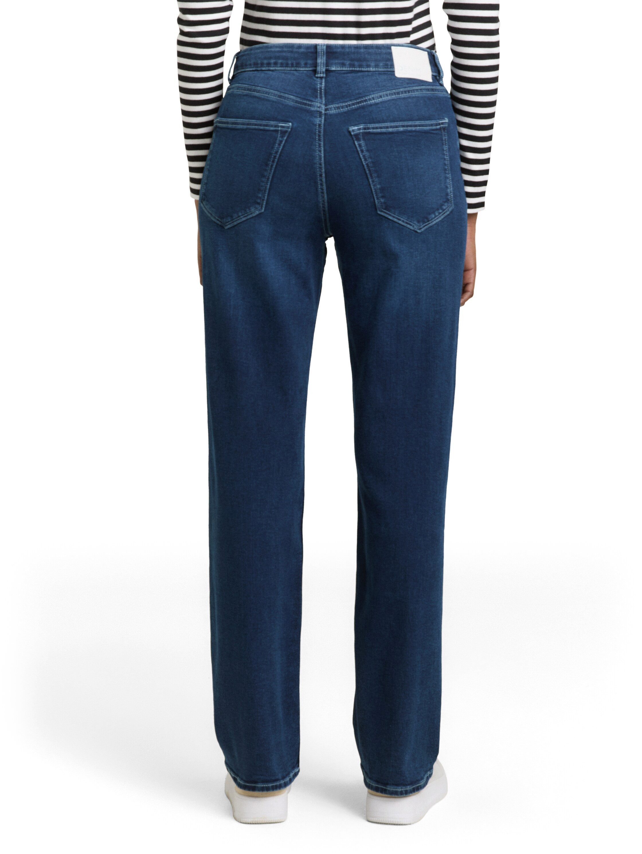 TOM TAILOR Denim Straight-Jeans ELLA im Five-Pocket Style