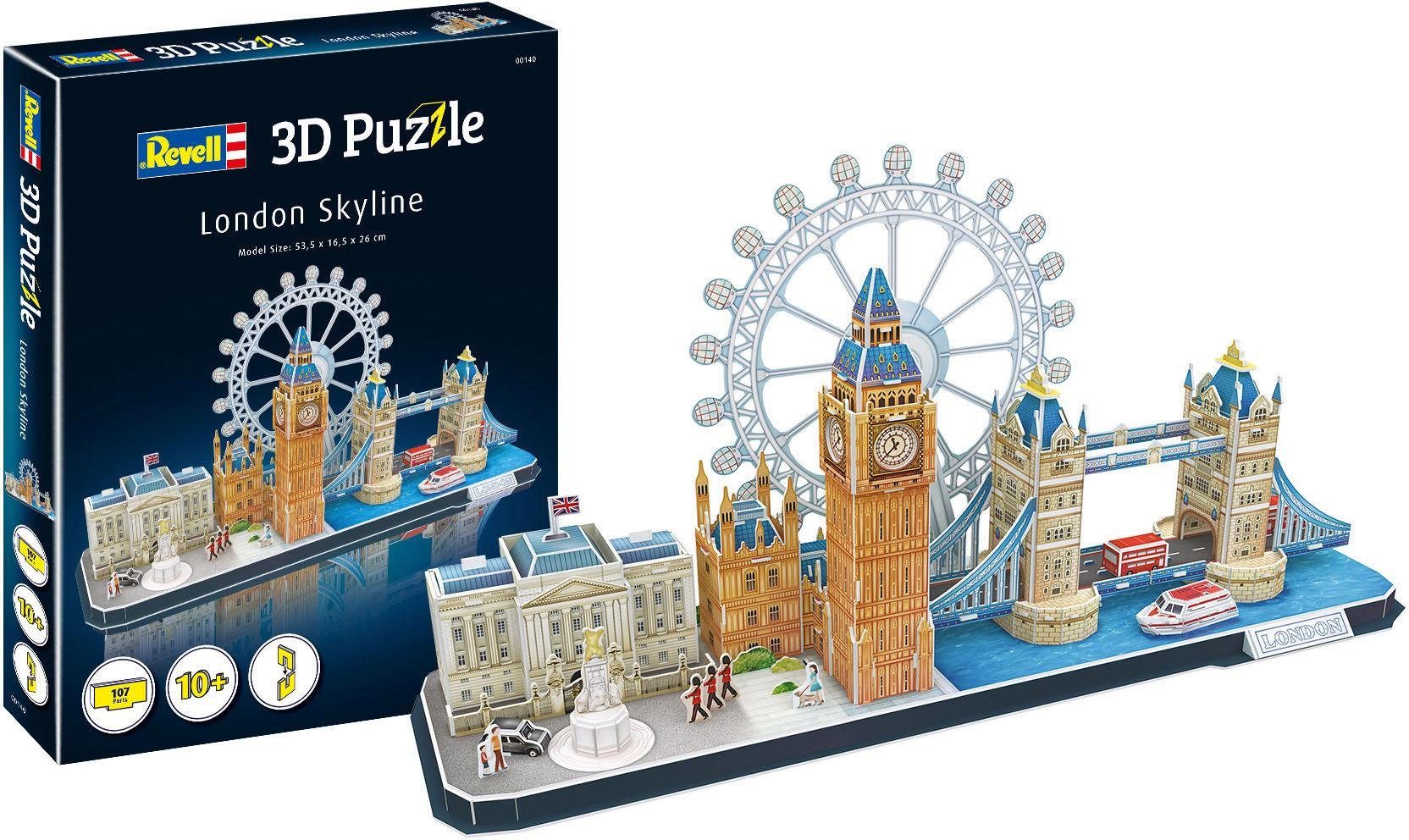 107 3D-Puzzle London Revell® Puzzleteile Skyline,