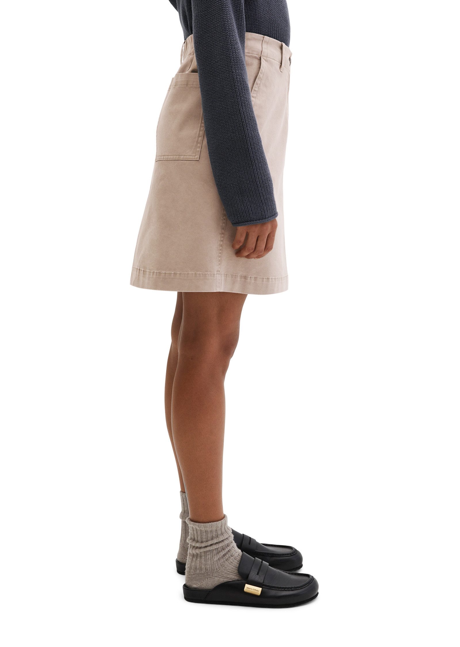 Marc O'Polo Webrock aus Brushed Cotton Twill