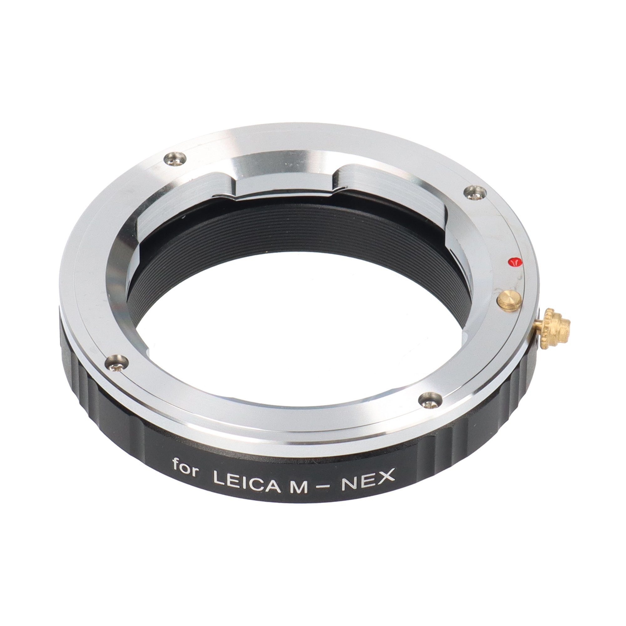 ayex Leica - Sony (E-Bajonett) Adapter Objektiveadapter M-Objektiv E-Mount