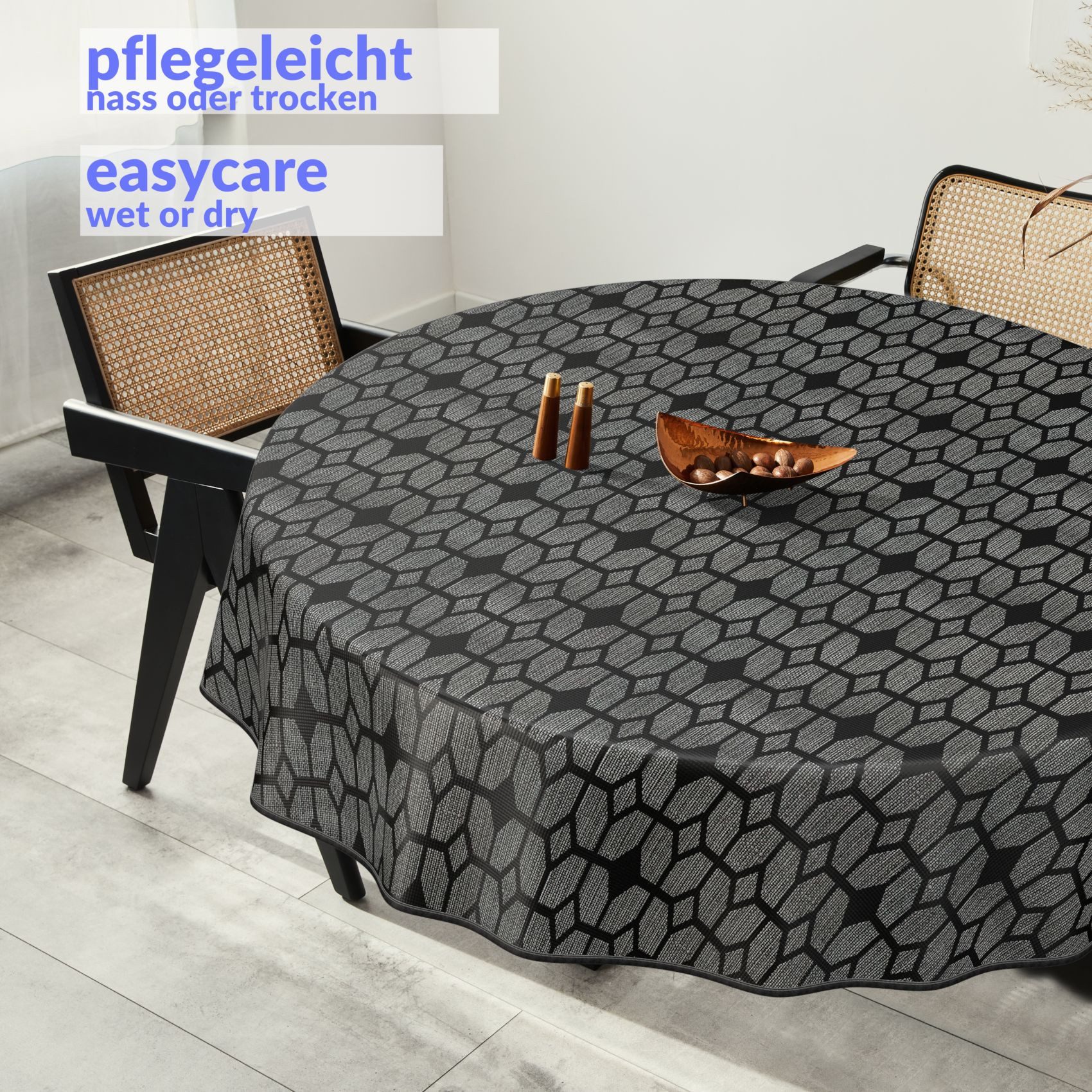 ANRO Tischdecke Besonders Feine Wachstuchtischdecke Premium günstig online kaufen