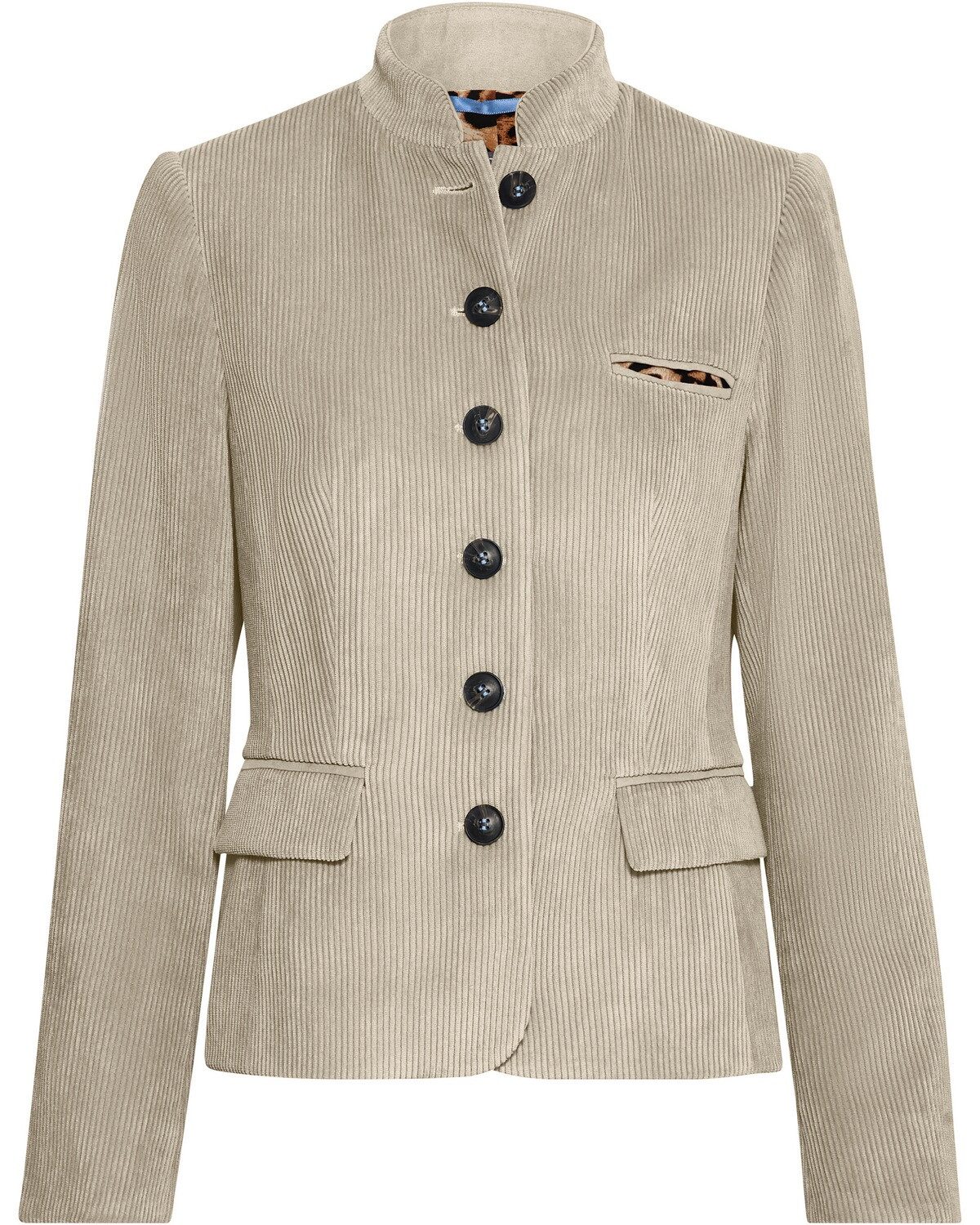 White Label Jackenblazer Cord-Stehkragenjacke günstig online kaufen