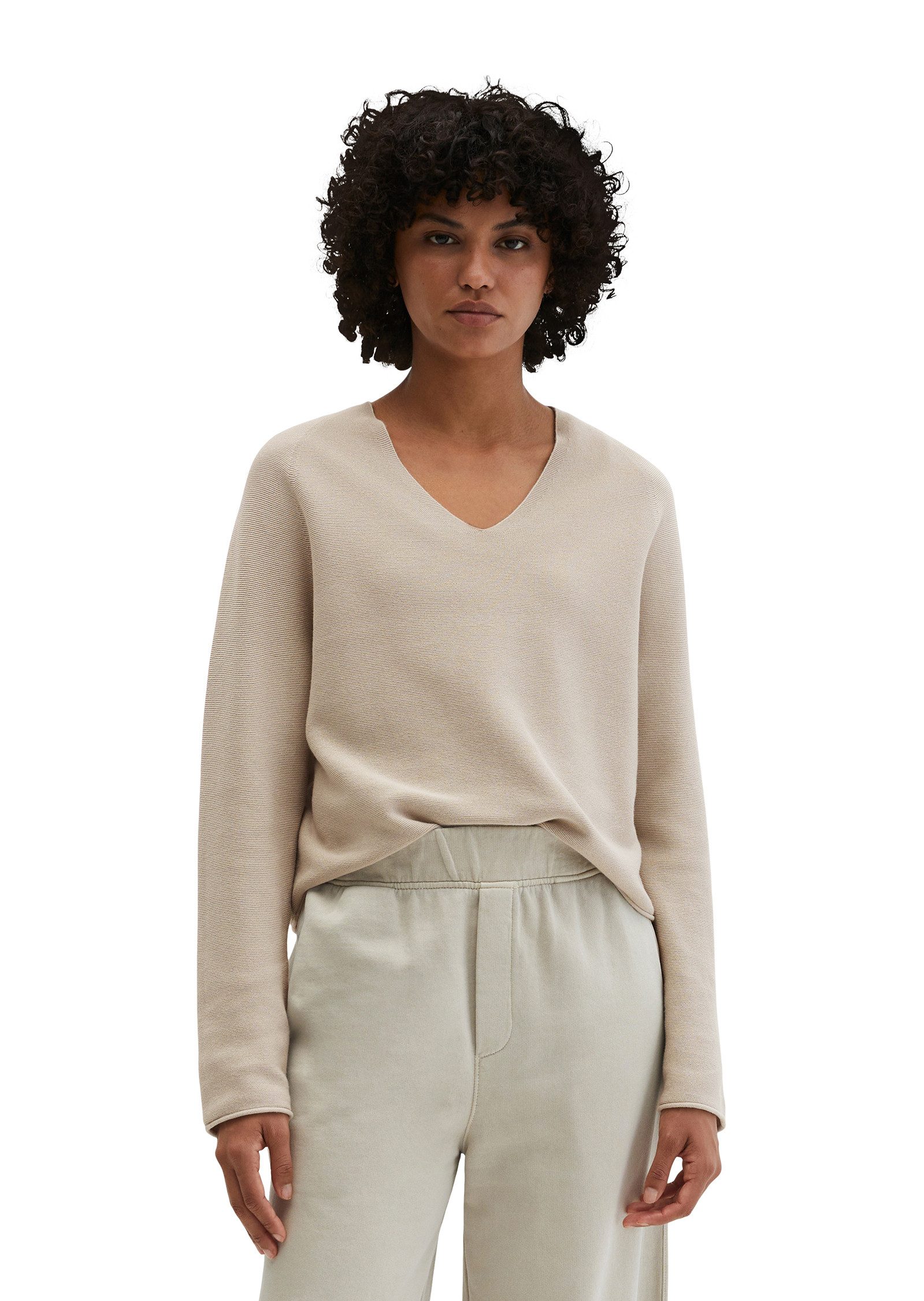 Marc O'Polo Strickpullover aus reiner Bio-Baumwolle