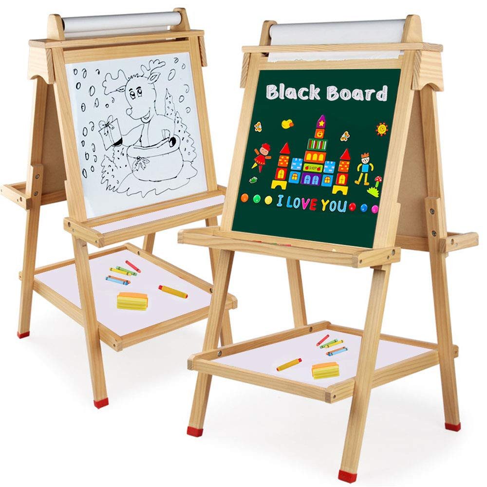LBLA Standtafel Holz Kinder-Staffelei, (Kinder-Tafelständer, mit günstig online kaufen