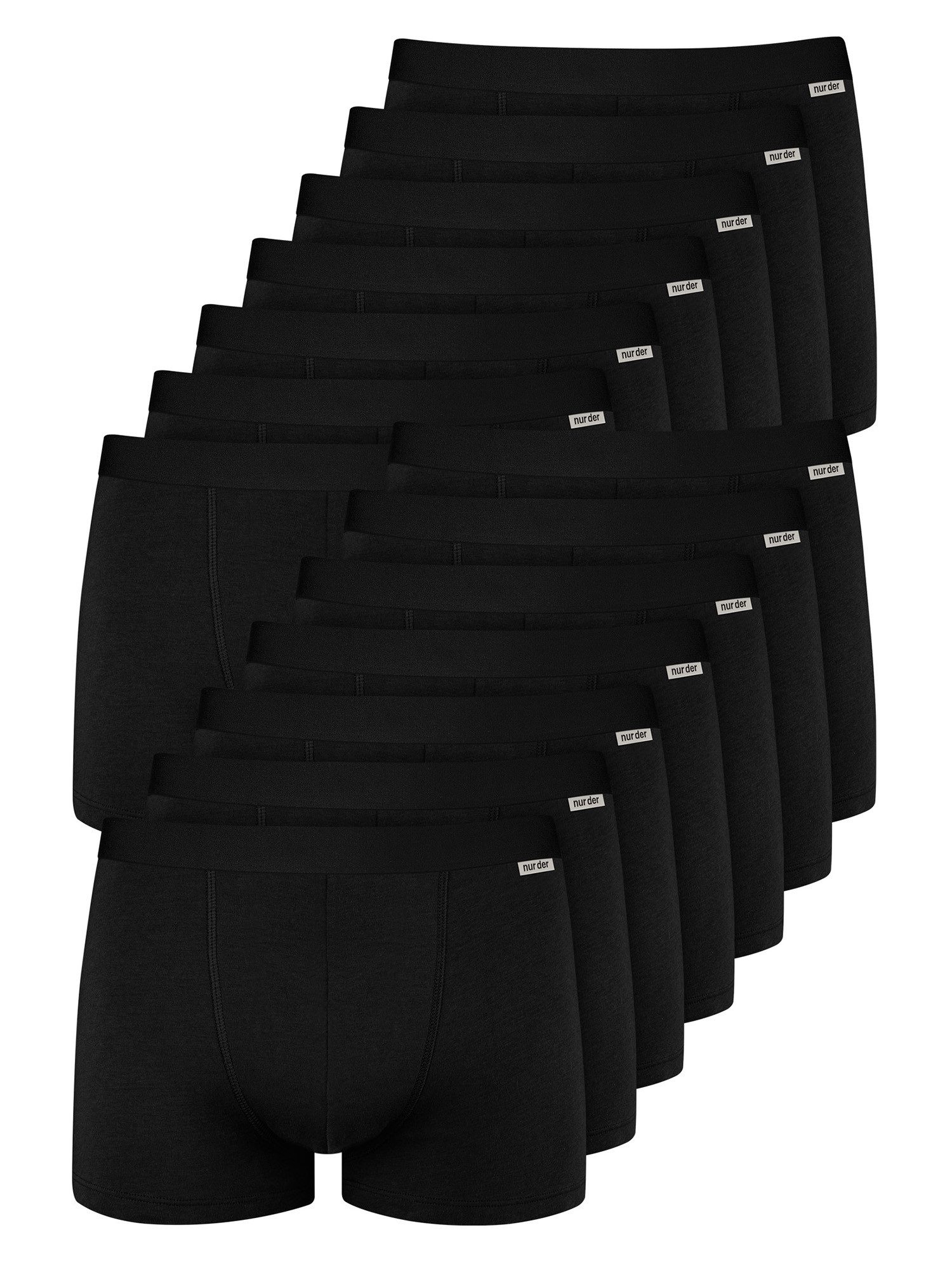 Nur Die Boxer Retroshorts Cotton Stretch (14-St) Männer Multipack Mehrpack