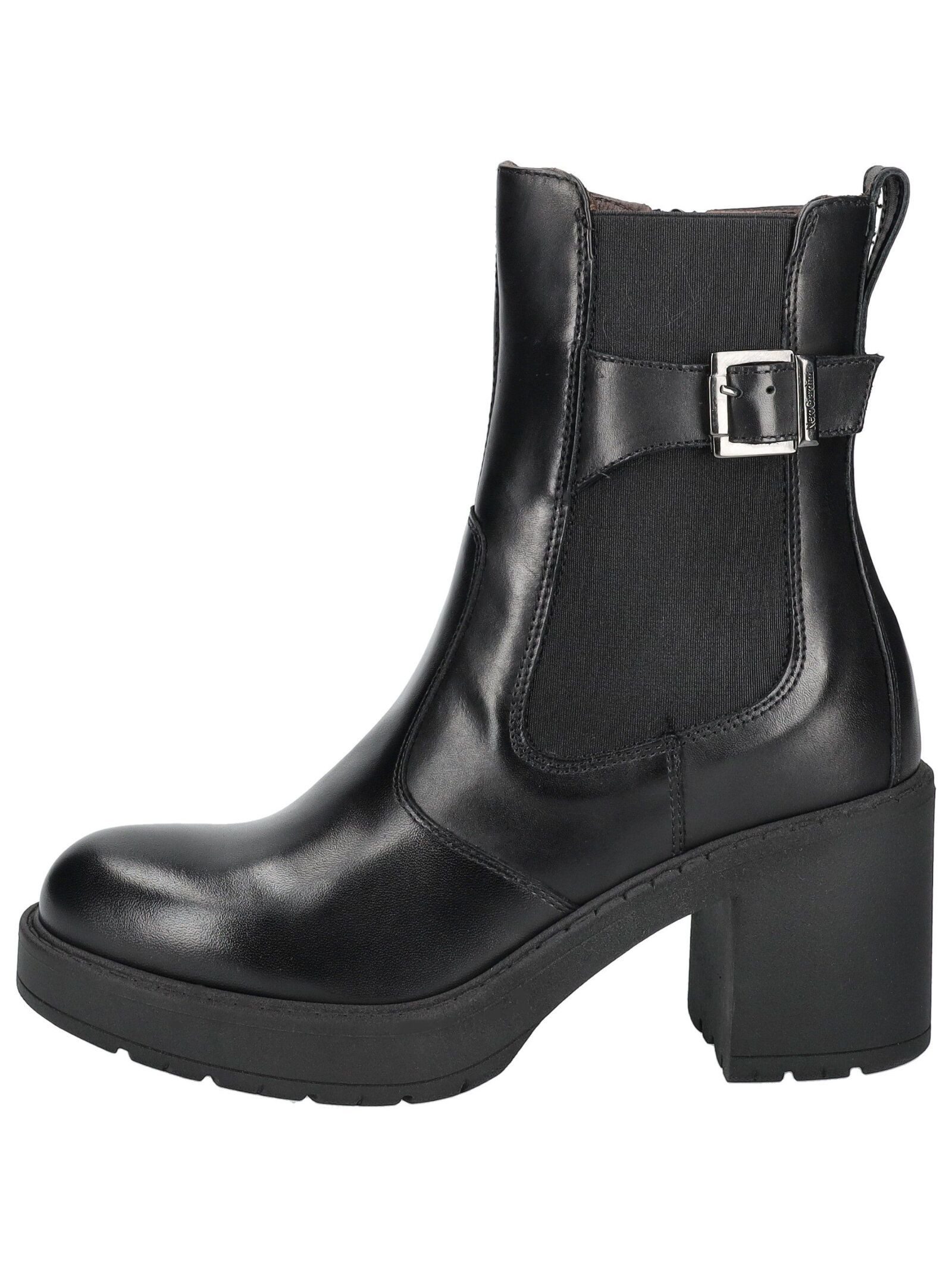 Nero Giardini Nero Giardini Stiefelette Leder/Textil High-Heel-Stiefelette