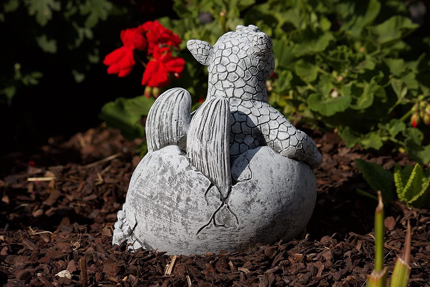 Ei Gulliver Stone and Style im Gartenfigur Drache Steinfigur