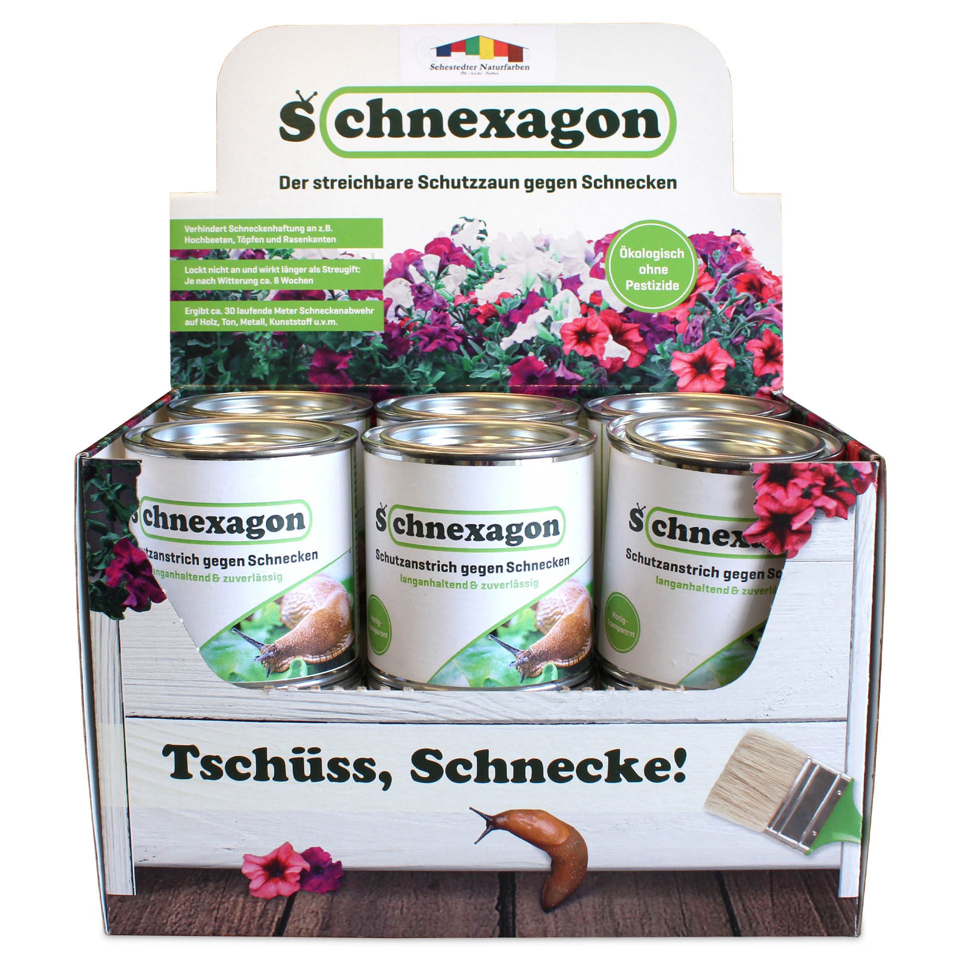 DistrEbution Schneckenzaun Schneckenschutz Schnexagon 375ml Schutzanstrich günstig online kaufen
