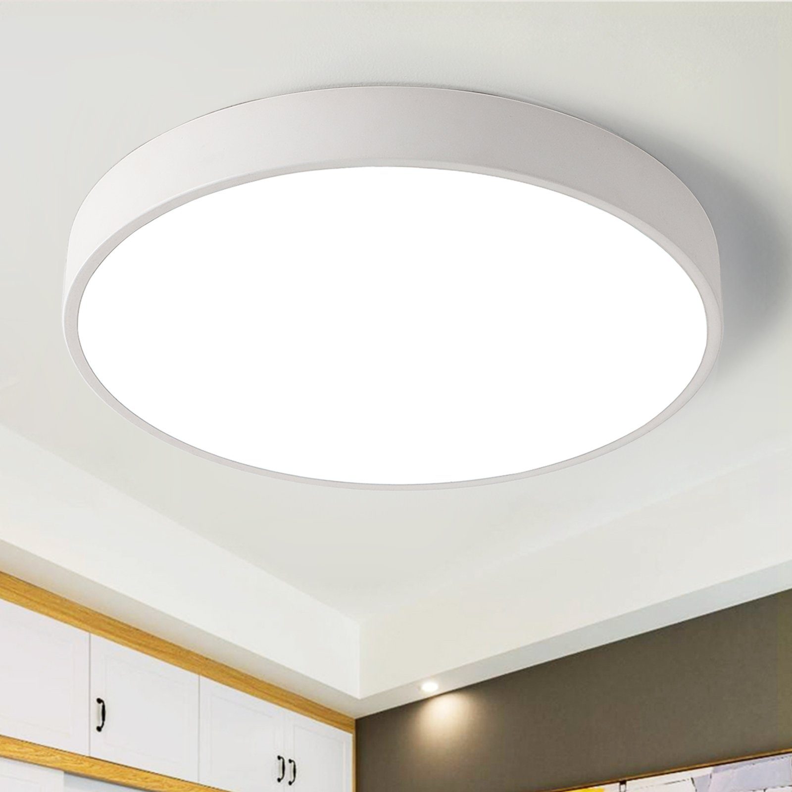 Leuchte Küchenleuchte Lampe Deckenleuchte LED 18 W warmweiß ETAL-003-3000K 