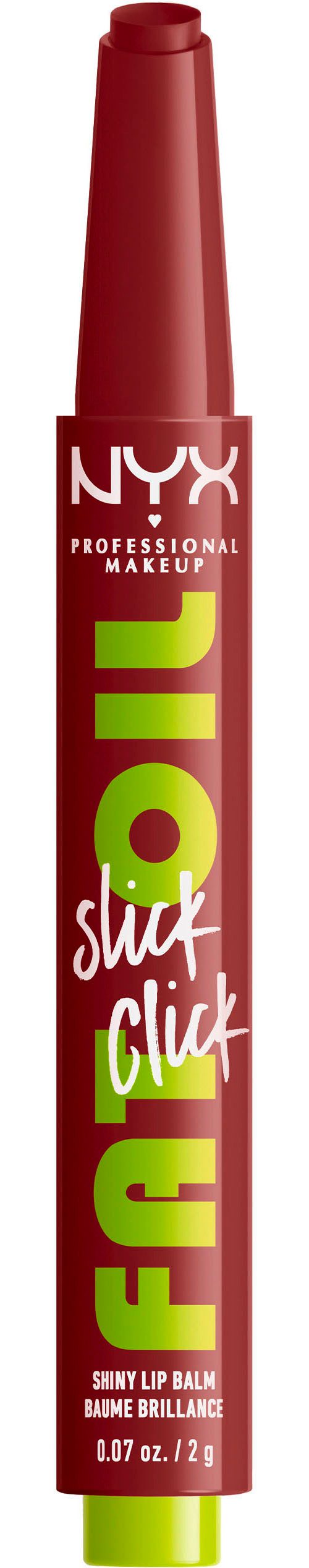 NYX Lippenstift NYX Professional Makeup Fat Oil Slick Click In a Mood, mit natürlichen Inhaltstoffen