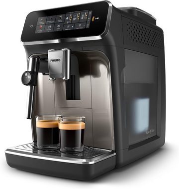 Philips Kaffeevollautomat LatteGo Milchsystem, 5 Kaffeespezialitäten, Intuitives Touchdisplay