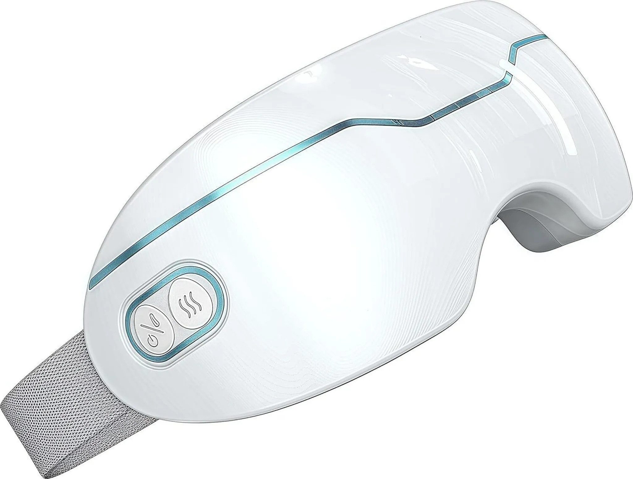 Lisabonde Massagegerät Elektrische Dampf-Augenmaske mit Wärmekompresse & 10-Minuten-Timer, Mikrodampf-Technologie, 42°C/45°C Wärmefunktion