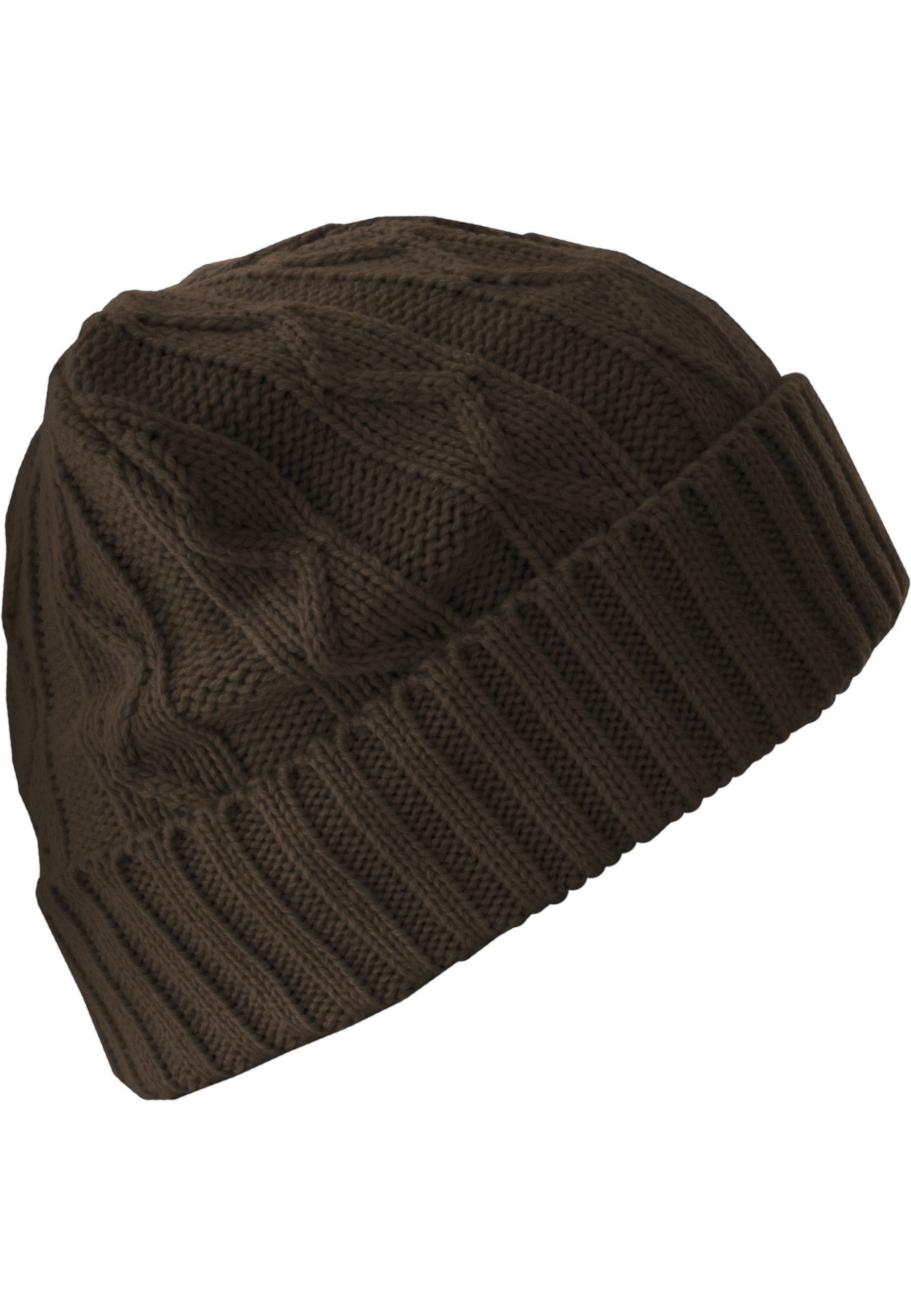 MSTRDS Beanie MSTRDS Unisex Beanie Cable Flap (1-St)