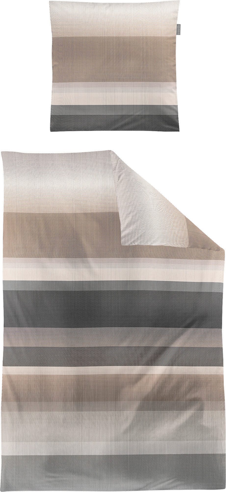 Irisette Bettwäsche Bettwäsche, Mako-Satin, 2 teilig, günstig online kaufen