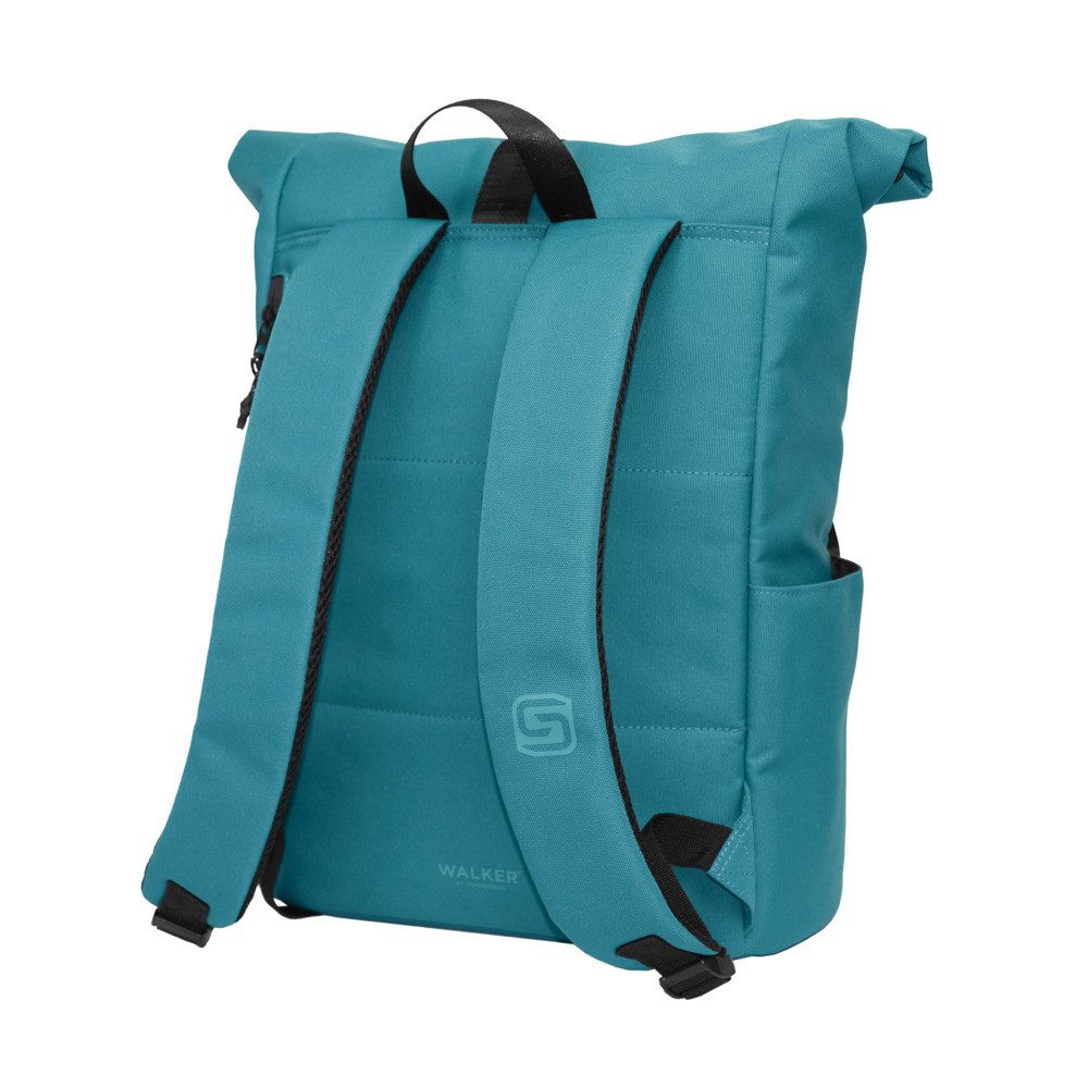 Schneiders Vienna Rucksack WALKER Rucksack Classic Roll Top Emerald 30x40x50cm
