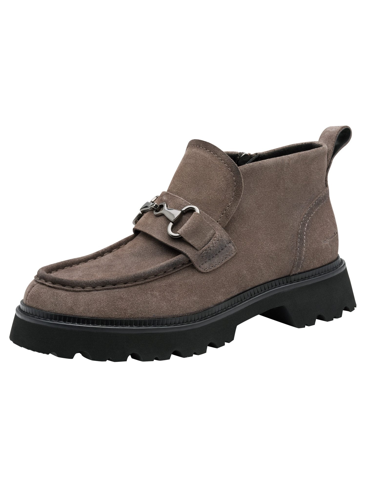 TOUCH-IT aus Leder kein Absatz 1-25451-47 Stiefelette