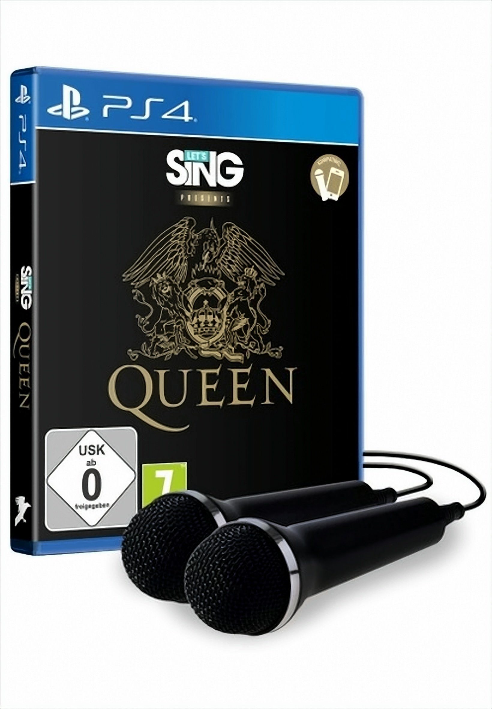 Lets Sing Queen inklusive 2 Mikros PS4 Playstation 4