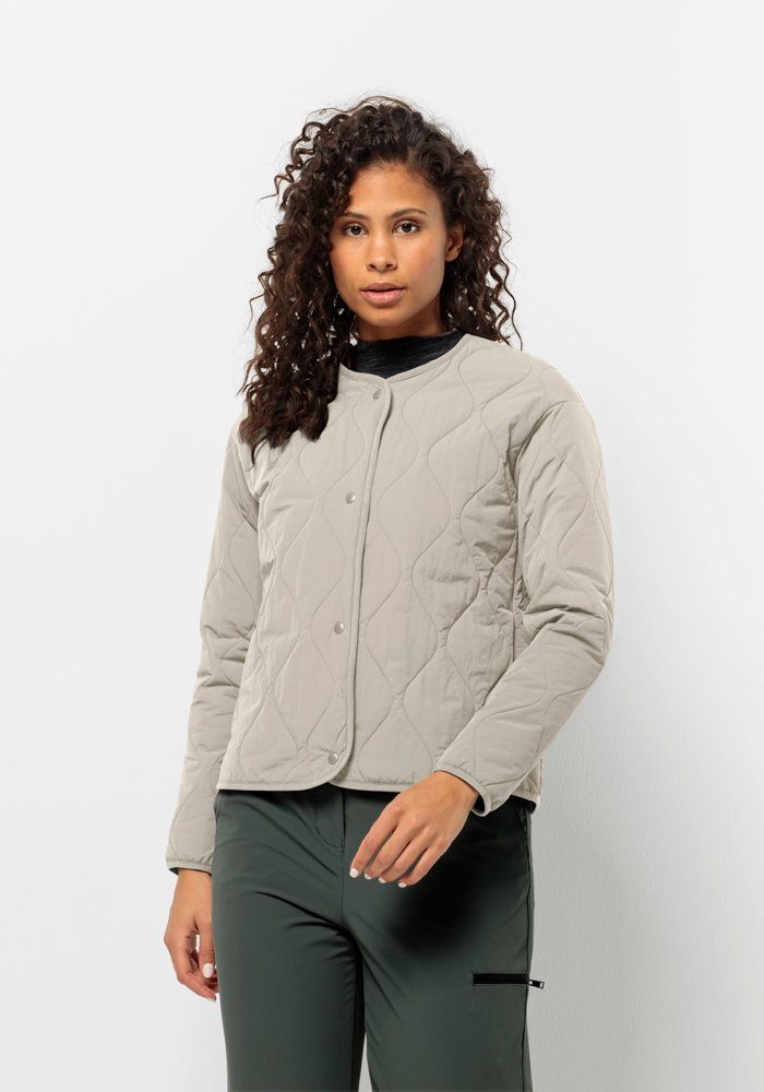 Jack Wolfskin Steppjacke WANDERMOOD INS JKT W dusty-grey