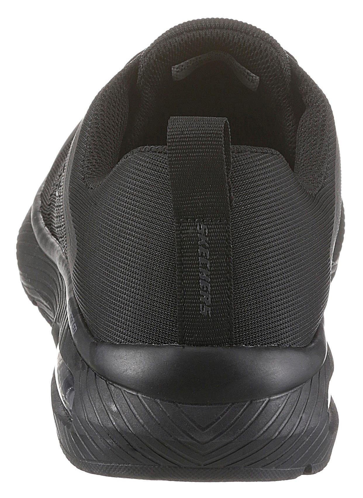 Dyna schwarz Foam Memory Air-Cooled Sneaker Skechers Air mit