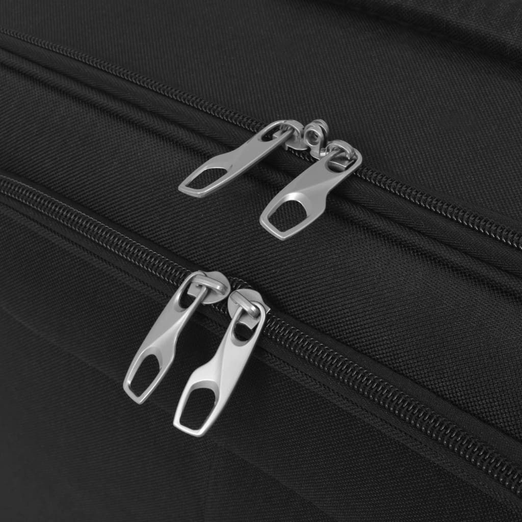 vidaXL Trolley Pilottrolley Schwarz