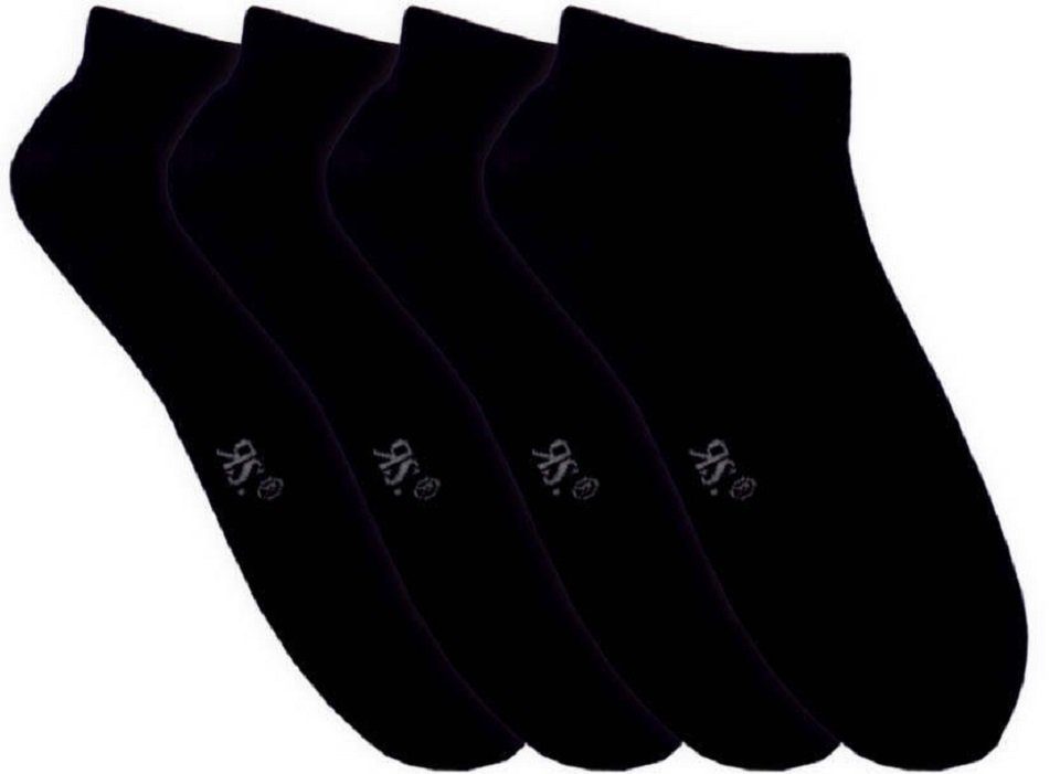 RS Harmony Sneakersocken Sneaker Socken für Herren in Übergröße 47-50 XL aus Baumwolle (4 Paar)