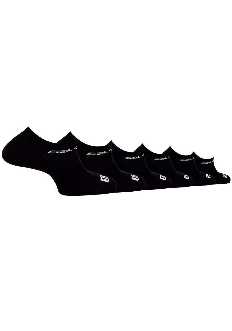 Salomon Sneakersocken (6-Paar) im praktischen 6 er Pack schwarz