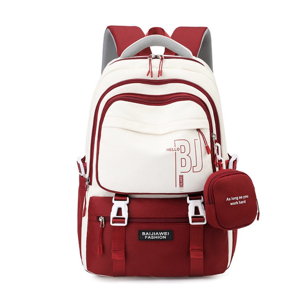 Blusmart Schulrucksack Jungen mädchen teenager schultasche mit Geldbörse (Wasserdicht Rucksack, 1-tlg., Laptop tasche backpack), für Jungen und Mädchen