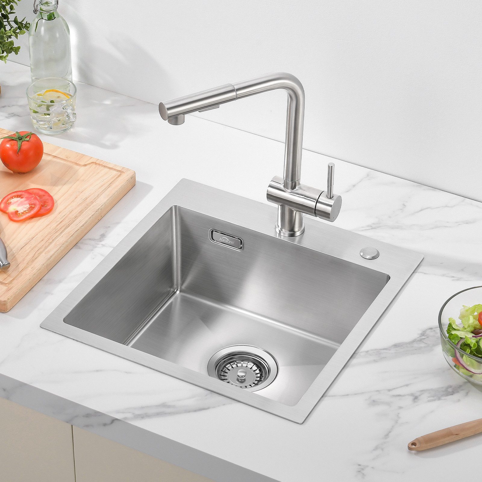 Auralum Max Küchenspüle Einbauspüle Spülbecken Edelstahl günstig online kaufen