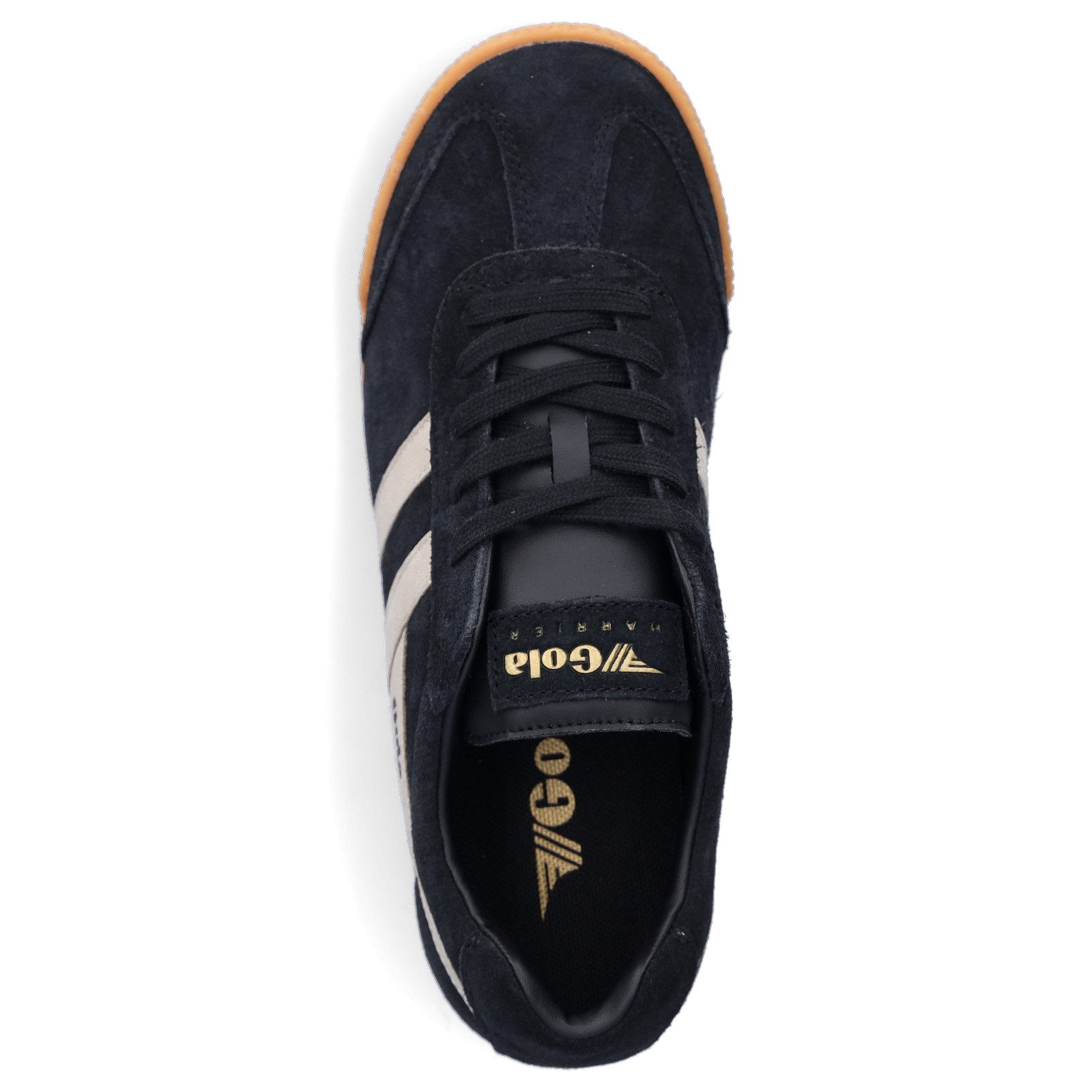 Gola Gola Damen Sneaker Harrier Mirror schwarz gold Sneaker