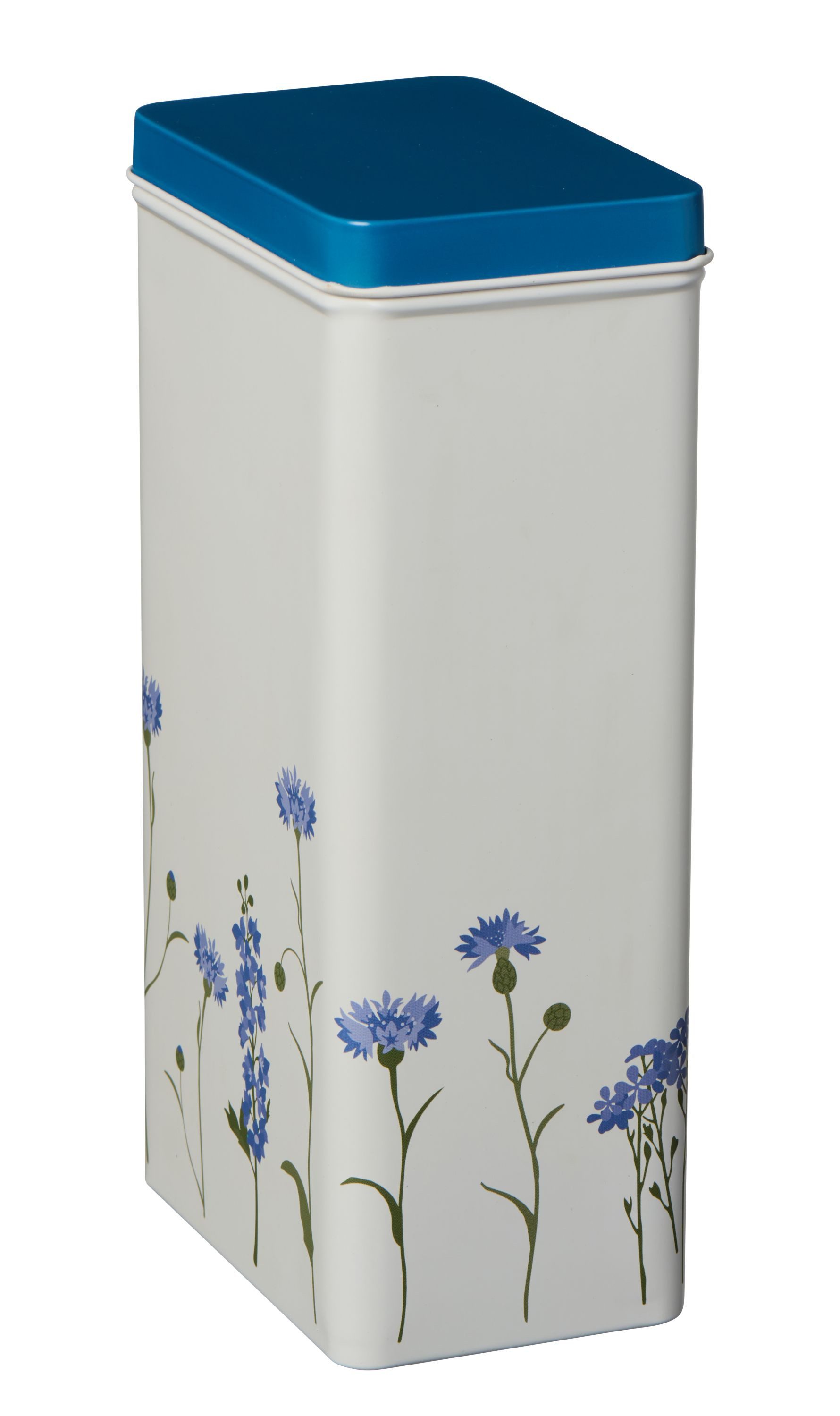 Ib Laursen Vorratsdose Ib Laursen - Vorratsdose Dose mit Deckel Kornblumen Blau H22,3cm