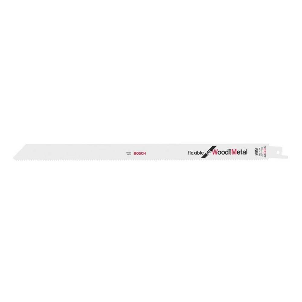 BOSCH Säbelsägeblatt Säbelsägeblatt S 1222 VF, Flexible for Wood and Metal 2608656022