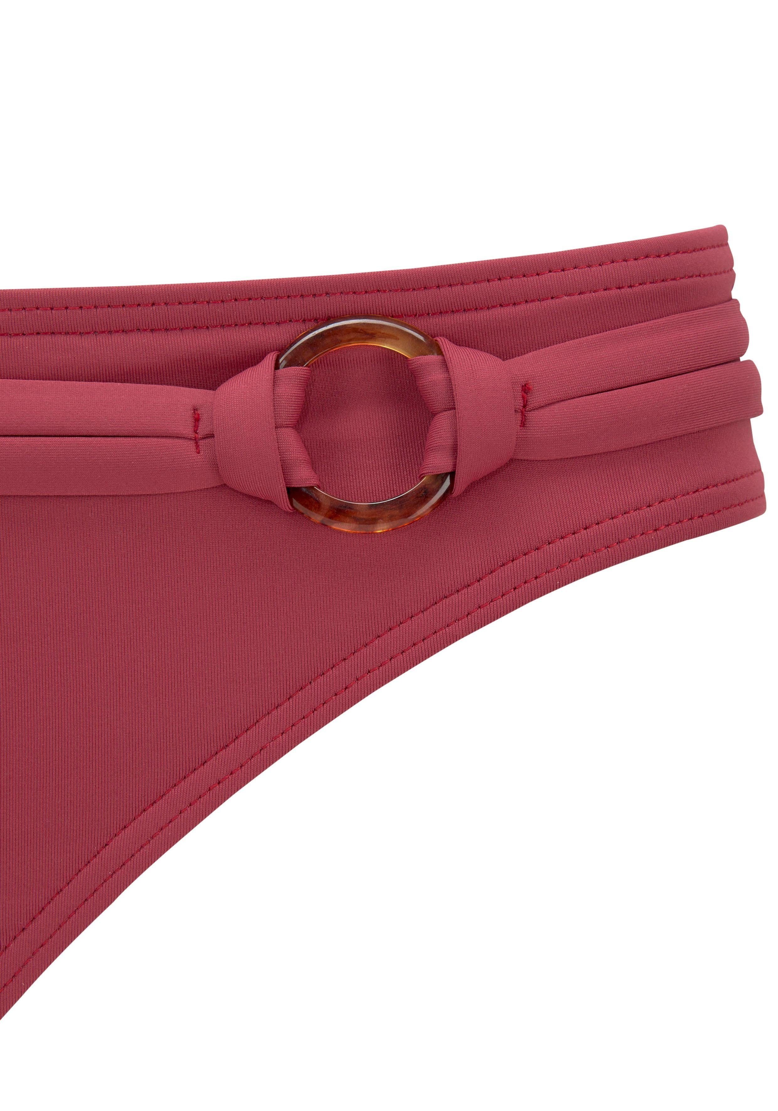 s.Oliver Bikini-Hose Rome mit Ziergürtel