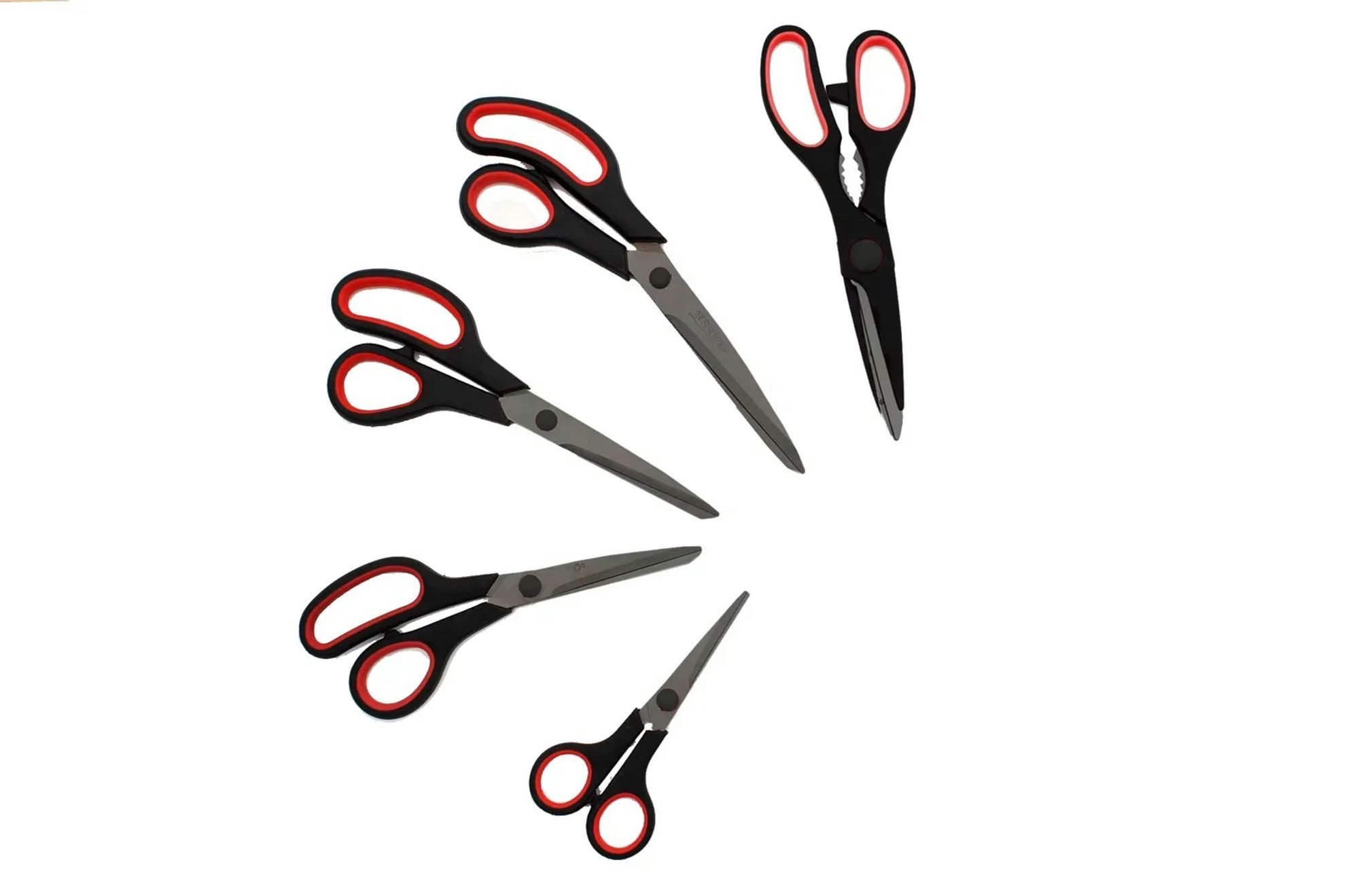 Westfalia Werkzeug Scheren-Set Titan-Scheren-Set 5-tlg.