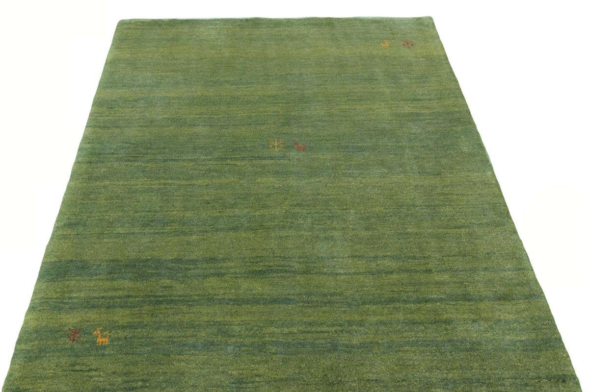 Orientteppich Perser Gabbeh Orientteppich, Trading, Moderner Nain mm Handgeknüpfter 154x206 Höhe: rechteckig, 18
