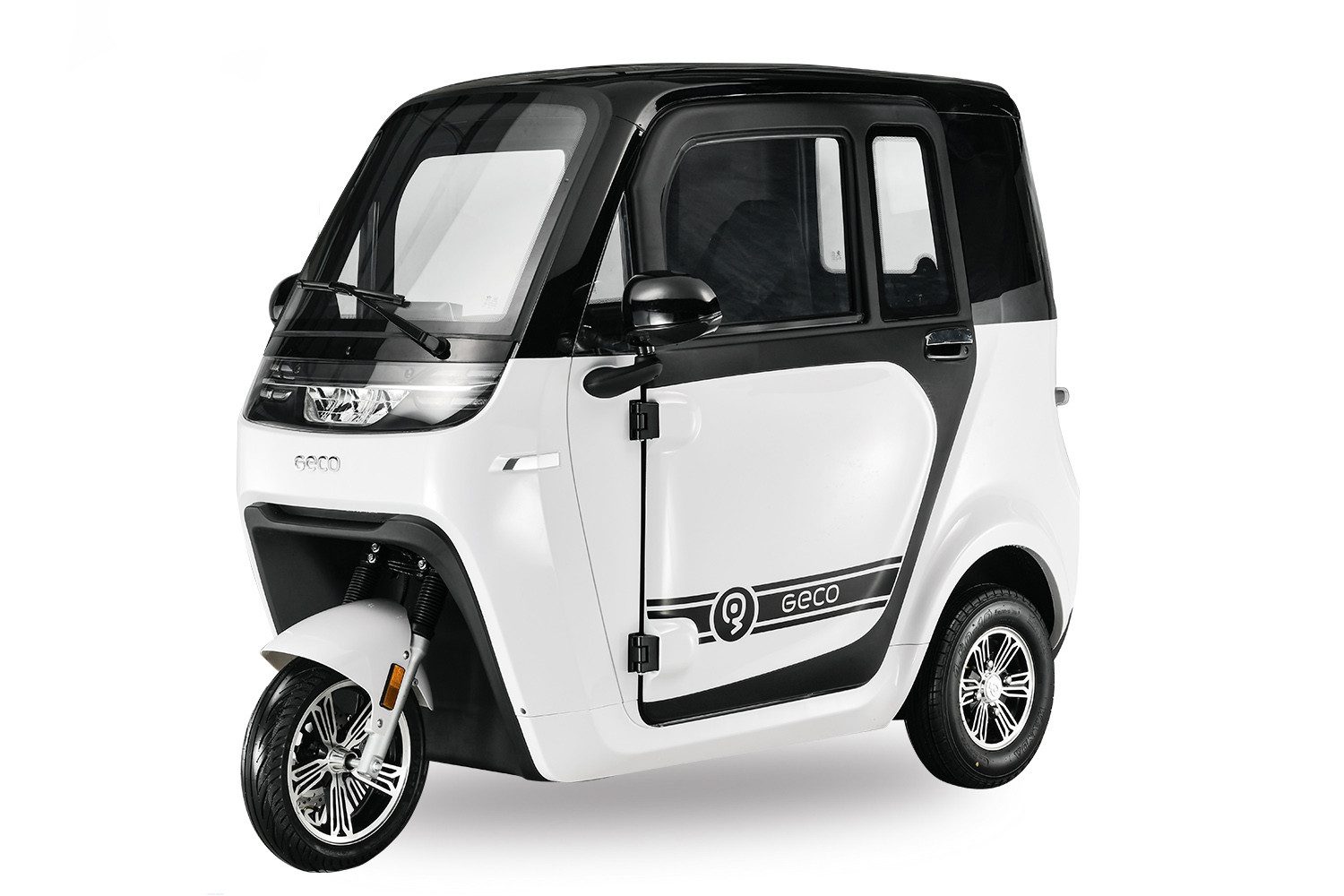 Geco Automobile E-Motorroller Geco Tiro 1,5kW Elektromobil E-​Kabinenroller, 45 km/h