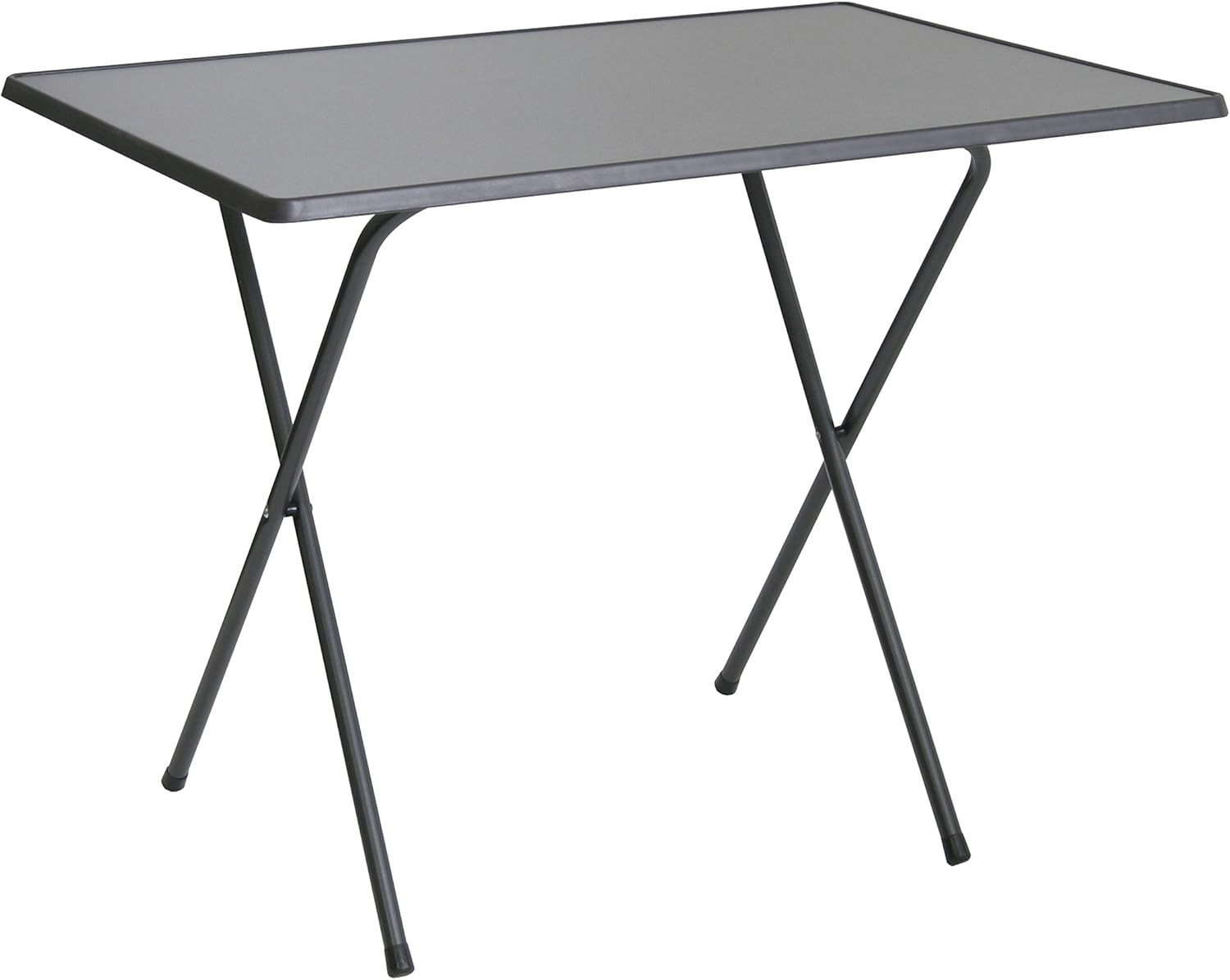Testrut Campingtisch Scherentisch in Anthrazit, Campingtisch klappbar, 60x63x80 cm (1-St)