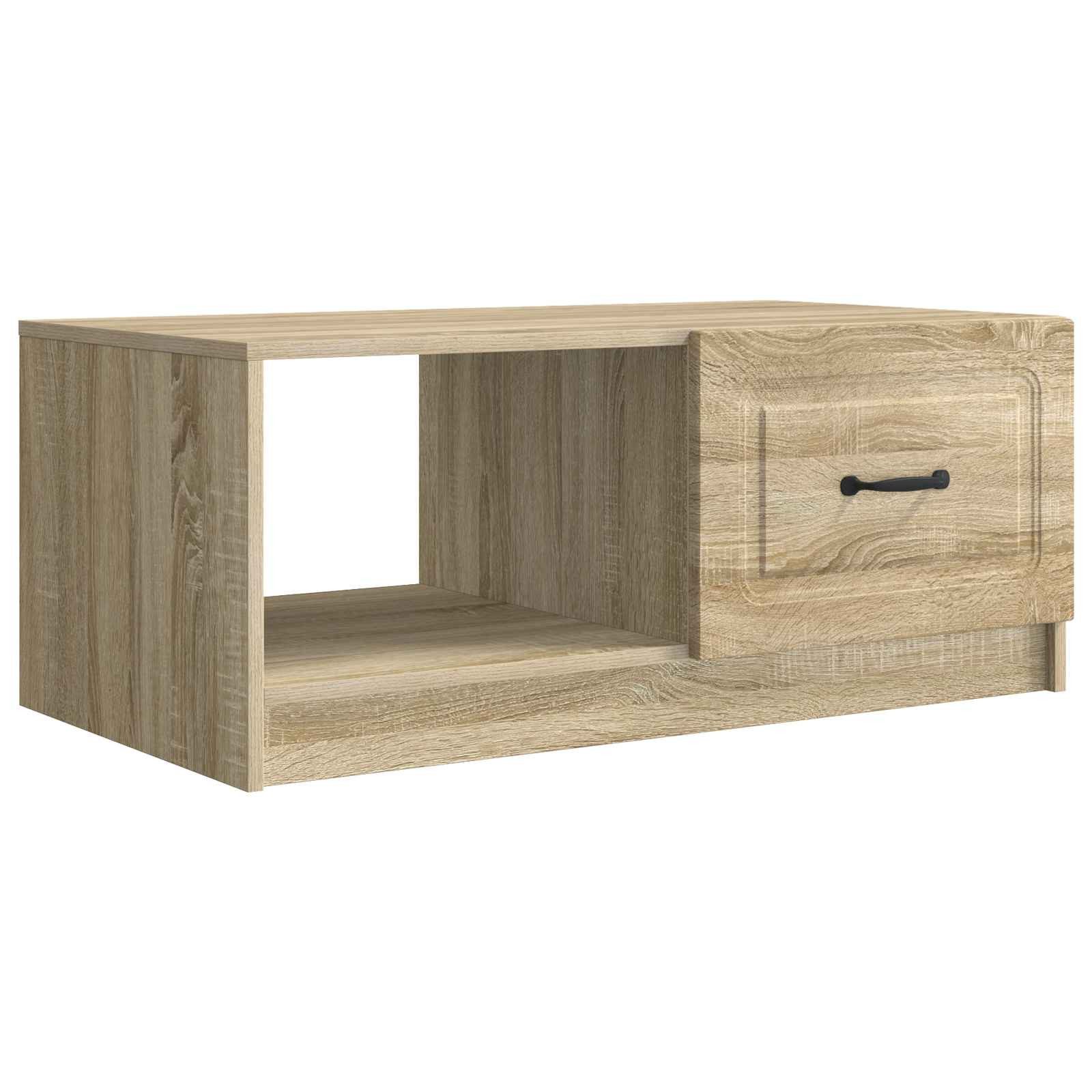 Couchtisch Couchtisch Sonoma-Eiche 90 x 50 x 37 cm Holzwerkstoff
