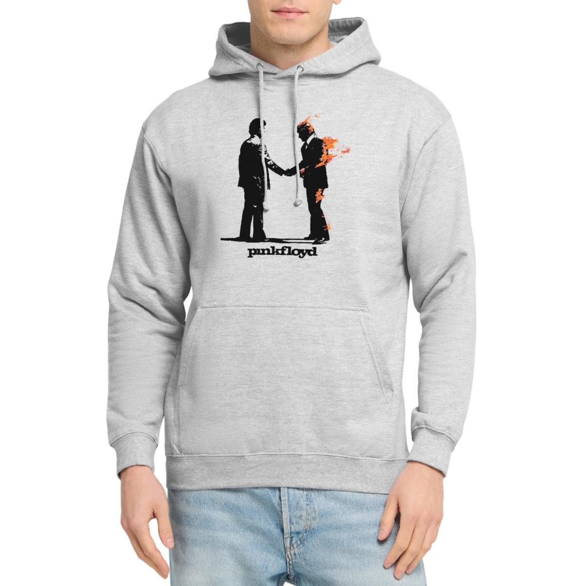Spreadshirt Hoodie Pink Floyd Album Cover Und Logo Unisex Hoodie (1-tlg)