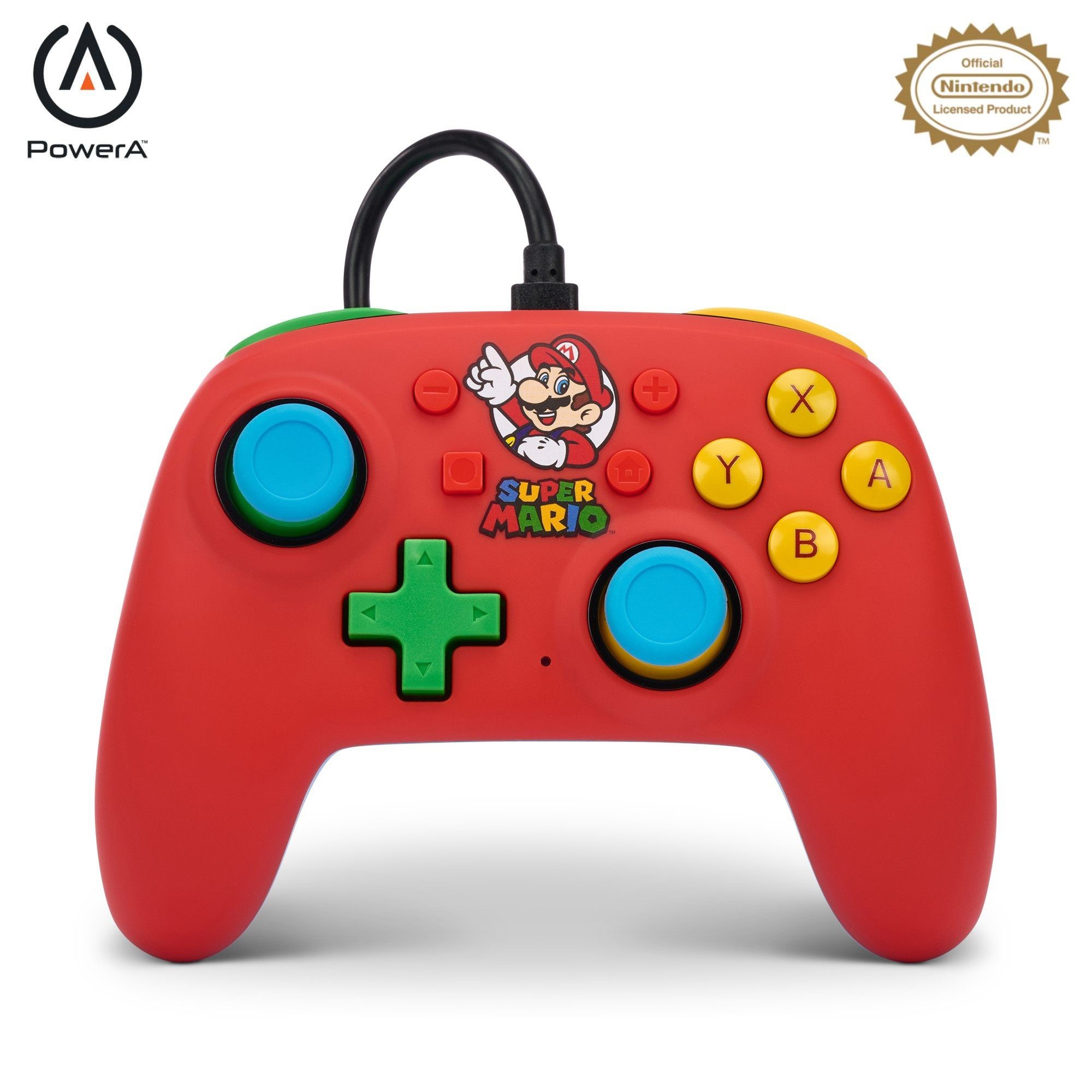 PowerA Nintendo Switch - Switch- Controller (2 Medley (kabelgebunden) St) Controller Mario