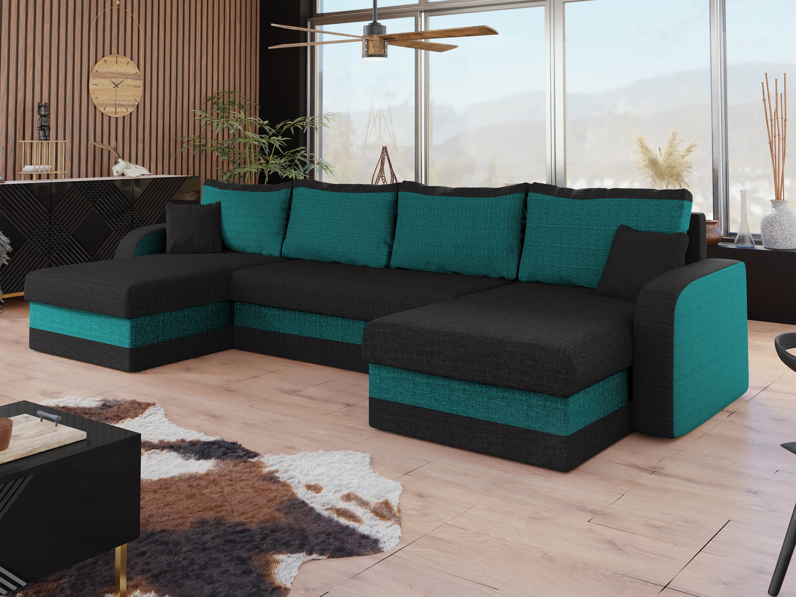 MIRJAN24 Wohnlandschaft Kris U Lux, mit günstig online kaufen