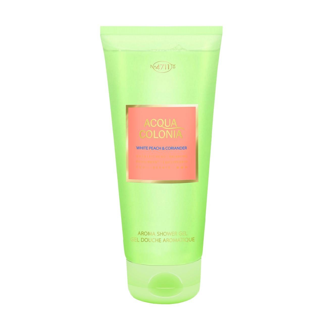 4711 Acqua Colonia Duschgel White Peach & Coriander Aroma Shower Gel, Alle Hauttypen