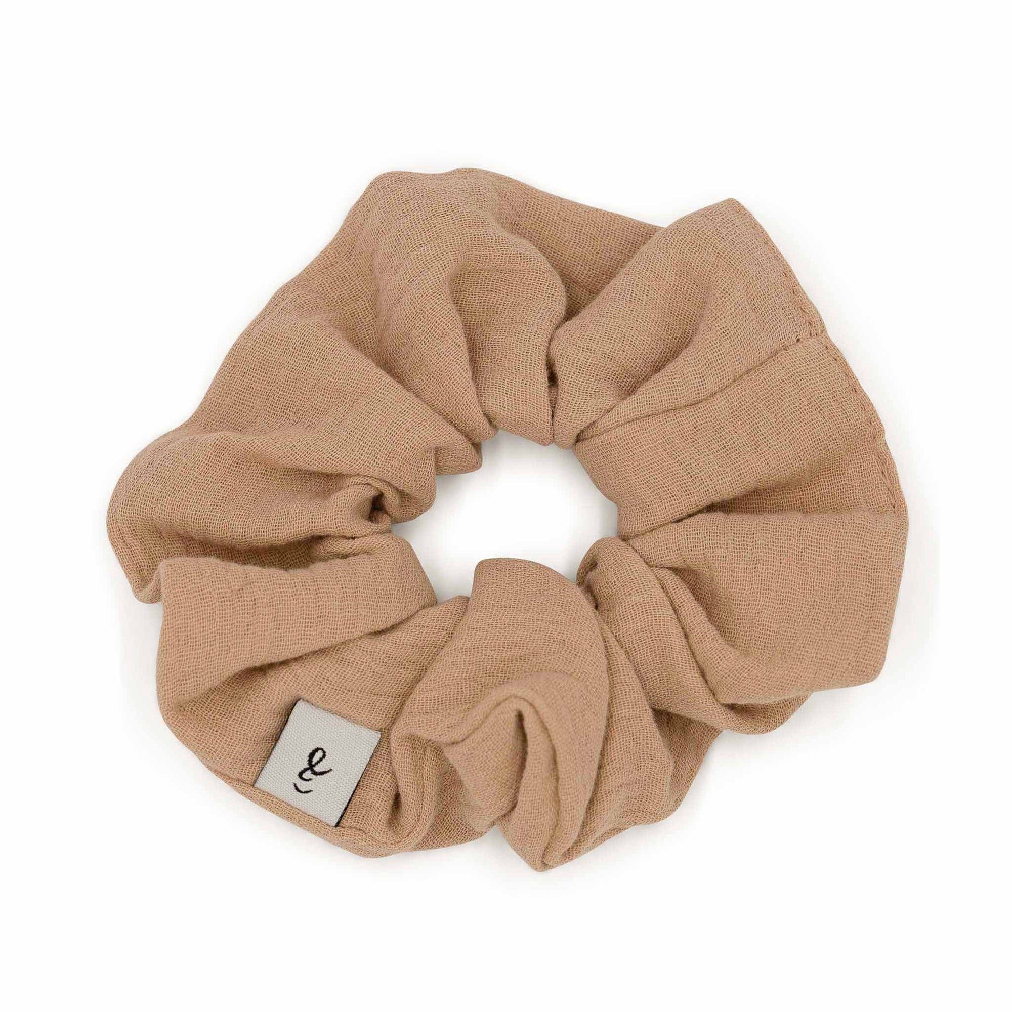 hutch&putch Haargummi Musselin-Scrunchie • Erwachsene, 1-tlg., weniger Knickstellen und damit weniger Haarbruch