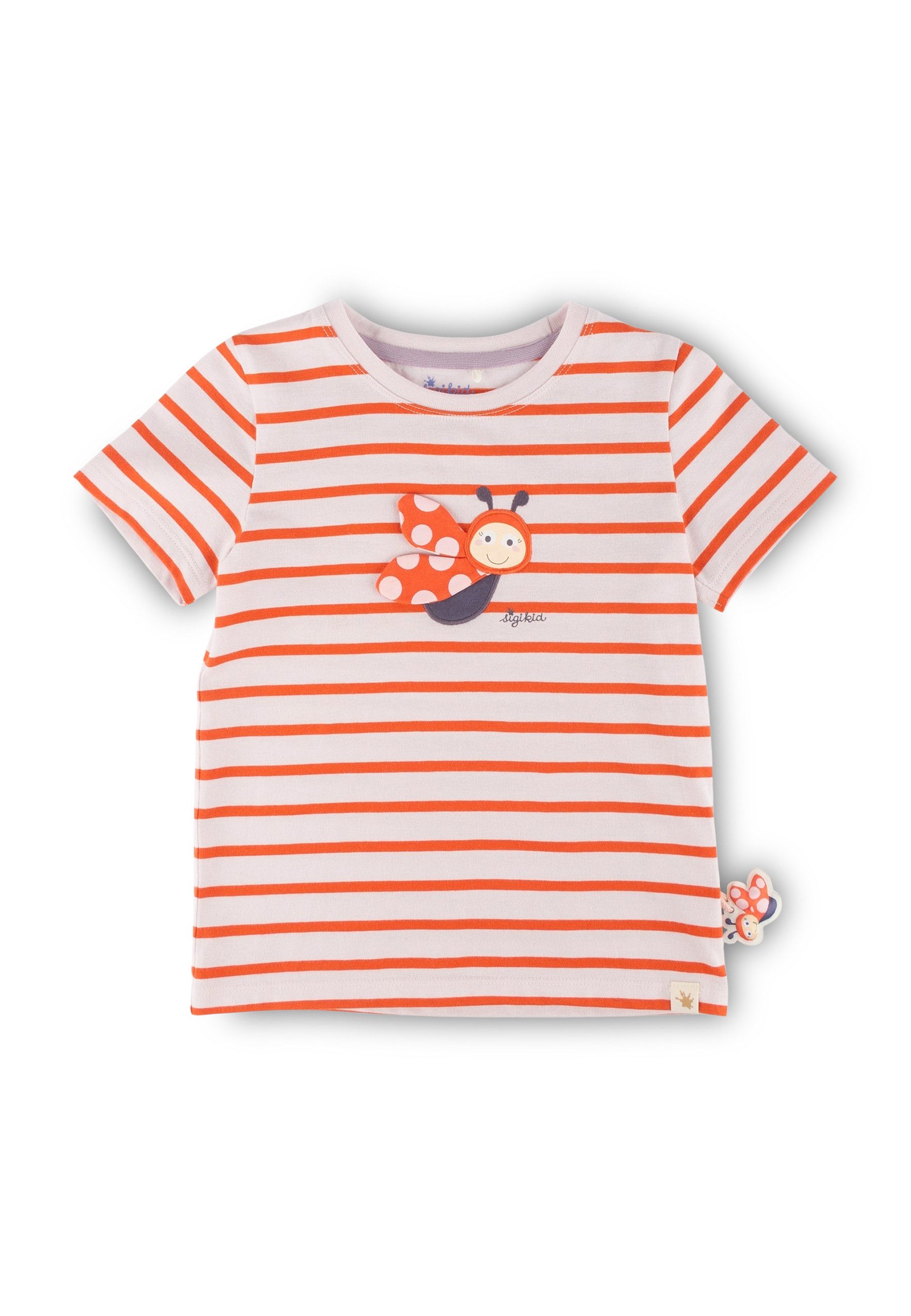 T-Shirt T-Shirt happy ladybug für Kinder Mädchen